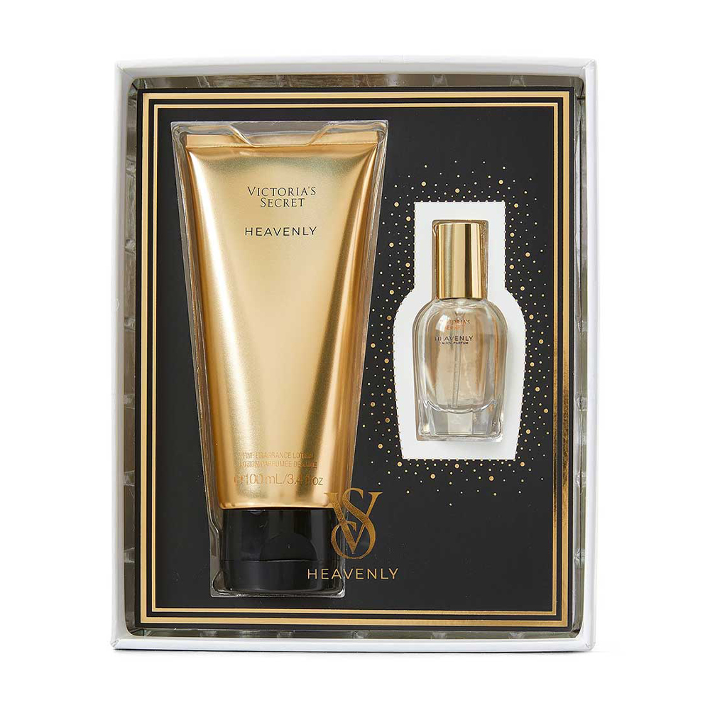 Парфумований набір жіночий Victoria's Secret Heavenly (лосьйон для тіла, 100 мл + парфумована вода, 7.5 мл)
Парфумований набір жіночий Victoria's Secret Heavenly (лосьйон для тіла, 100 мл + парфумована вода, 7.5 мл)