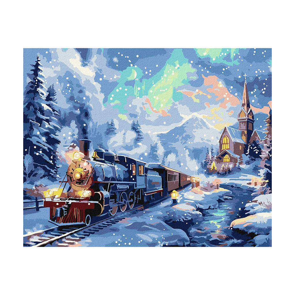 Картина за номерами Ideyka Святковий потяг, 40*50 см (KHO6360)
Картина за номерами Ideyka Святковий потяг, 40*50 см (KHO6360)