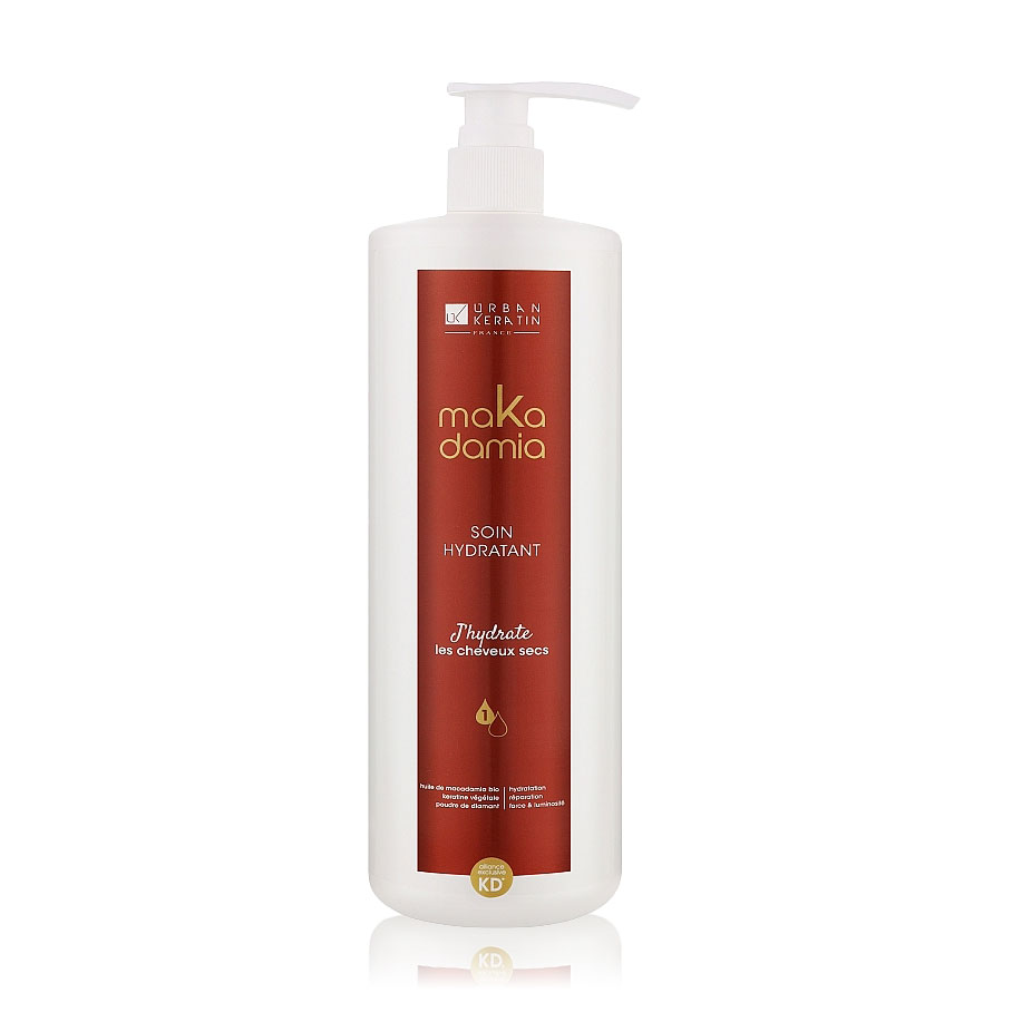 Зволожувальний кондиціонер Urban Keratin Makadamia Conditioner для сухого та чутливого волосся, 1 л
Зволожувальний кондиціонер Urban Keratin Makadamia Conditioner для сухого та чутливого волосся, 1 л