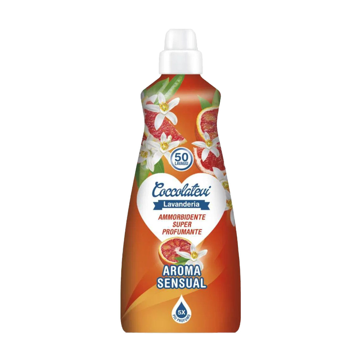 Пом'якшувач для білизни Coccolatevi Aroma Senusal Чуттєвий, 50 циклів прання, 1.25 л
Пом'якшувач для білизни Coccolatevi Aroma Senusal Чуттєвий, 50 циклів прання, 1.25 л