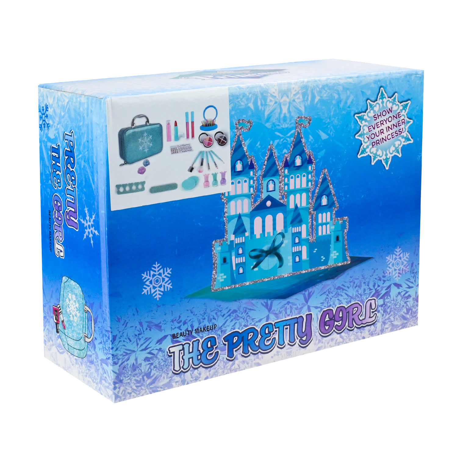 Дитячий набір косметики Shantou Jinxing The Pretty Girl валіза у коробці, 24 елементи, від 3 років, 21.3*15.6*15.8 см (2605W-JY2405)
Дитячий набір косметики Shantou Jinxing The Pretty Girl валіза у коробці, 24 елементи, від 3 років, 21.3*15.6*15.8 см (2605W-JY2405)