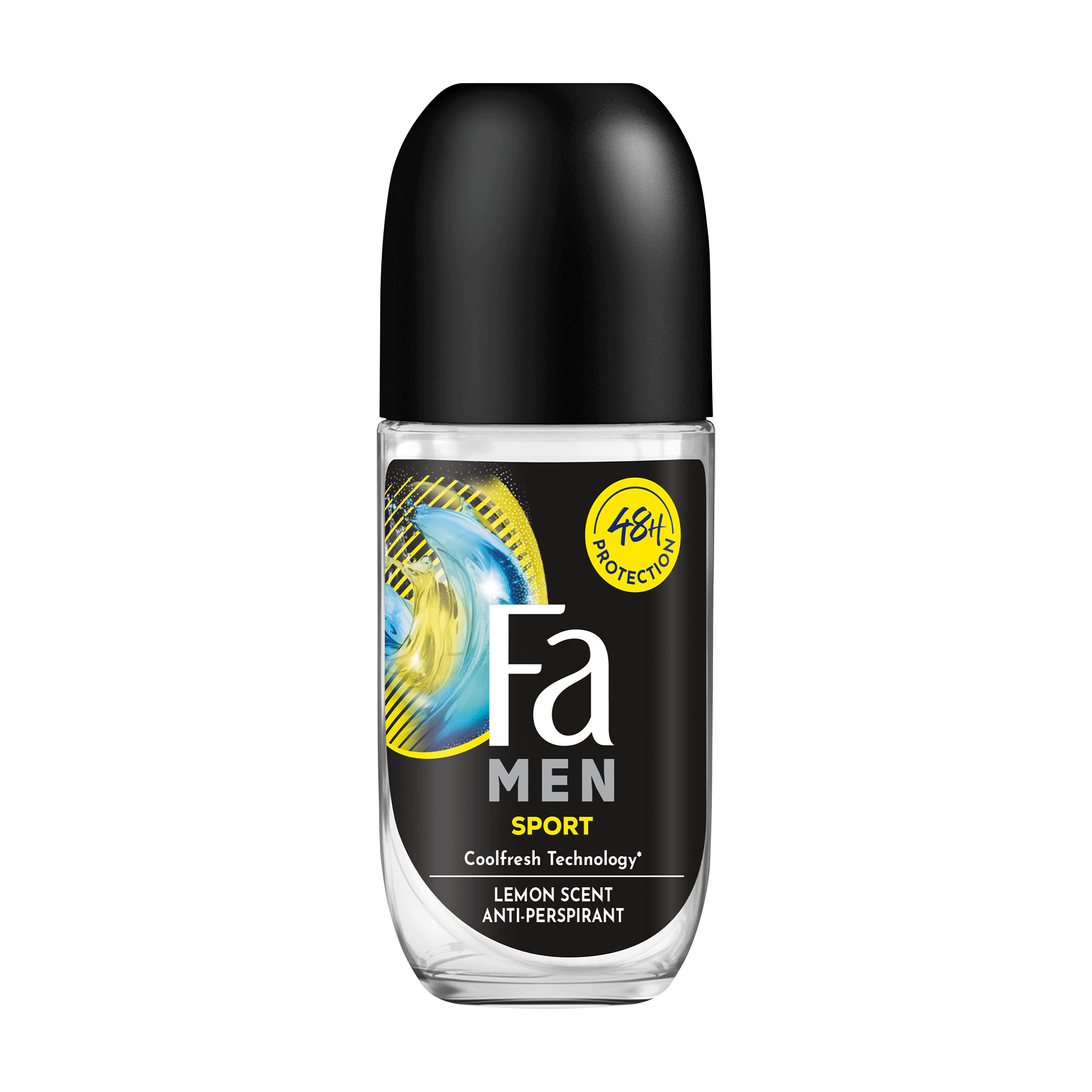 Кульковий антиперспірант Fa Men Sport Protection 48H з ароматом лимону, чоловічий, 50 мл
Кульковий антиперспірант Fa Men Sport Protection 48H з ароматом лимону, чоловічий, 50 мл