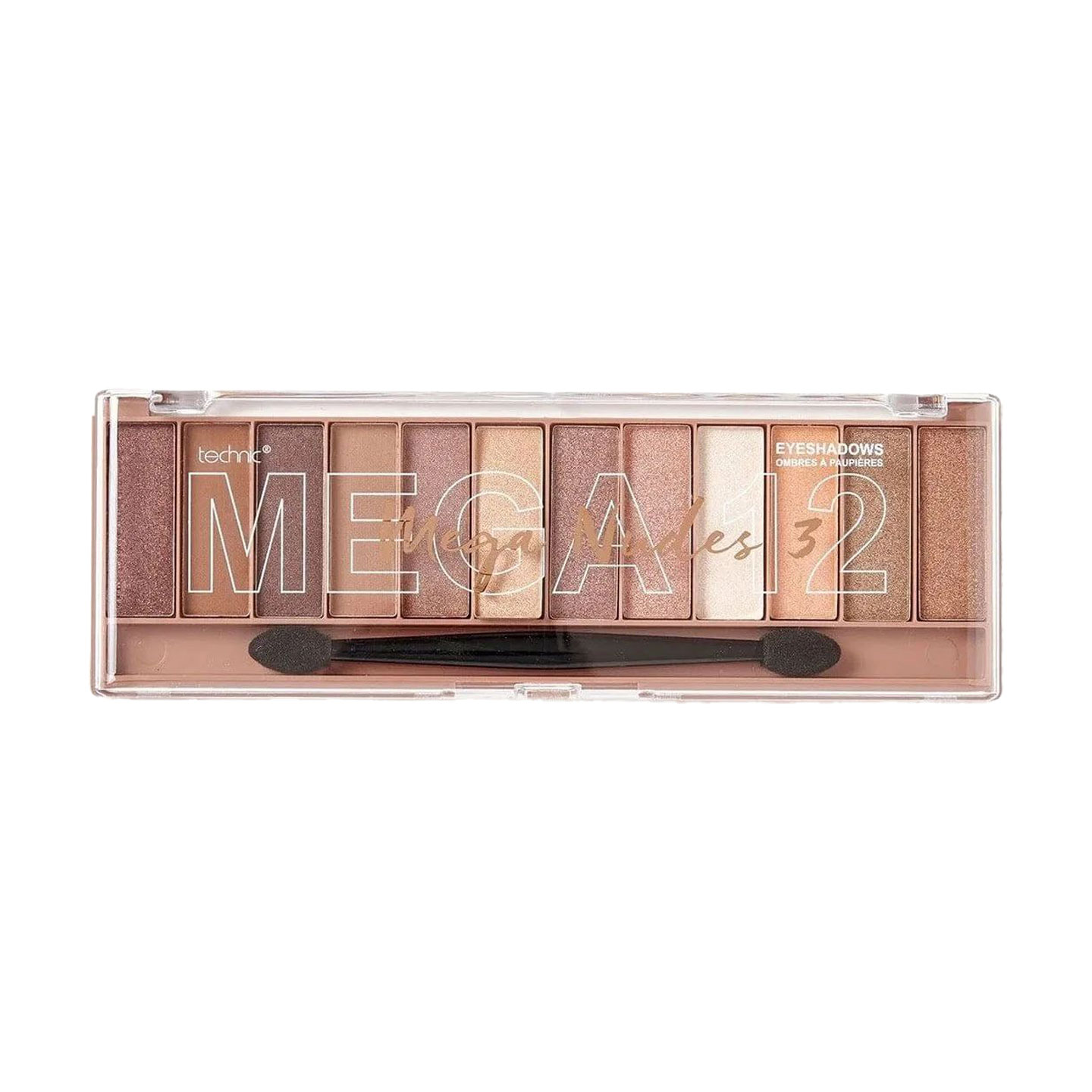 Уцінка! Палетка тіней для повік technic Mega 12 Eyeshadow Mega Nudes 3, 18 г
Уцінка! Палетка тіней для повік technic Mega 12 Eyeshadow Mega Nudes 3, 18 г
