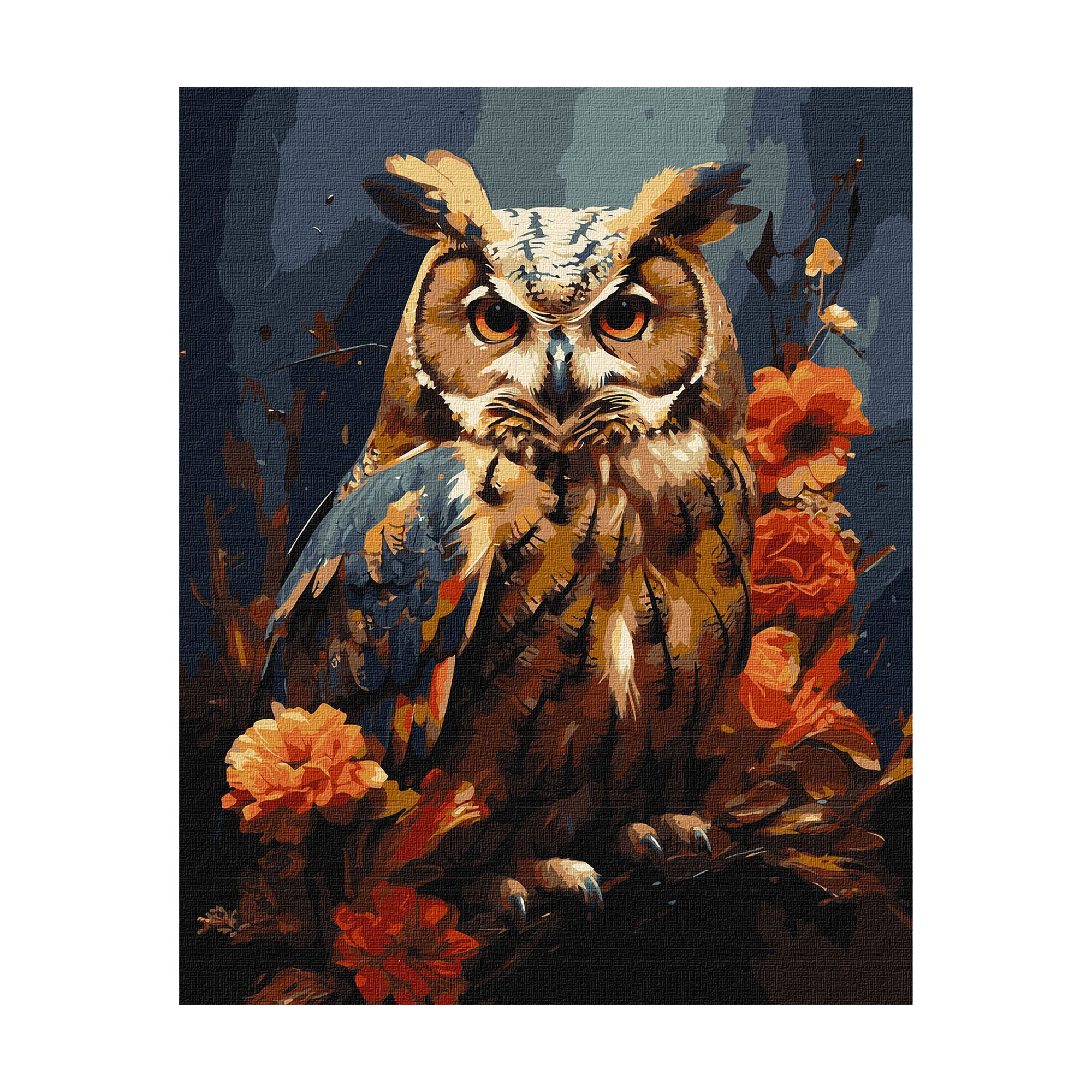 Картина за номерами Ideyka Лісовий пугач з фарбами металік extra, 40*50 см (KHO6583)
Картина за номерами Ideyka Лісовий пугач з фарбами металік extra, 40*50 см (KHO6583)