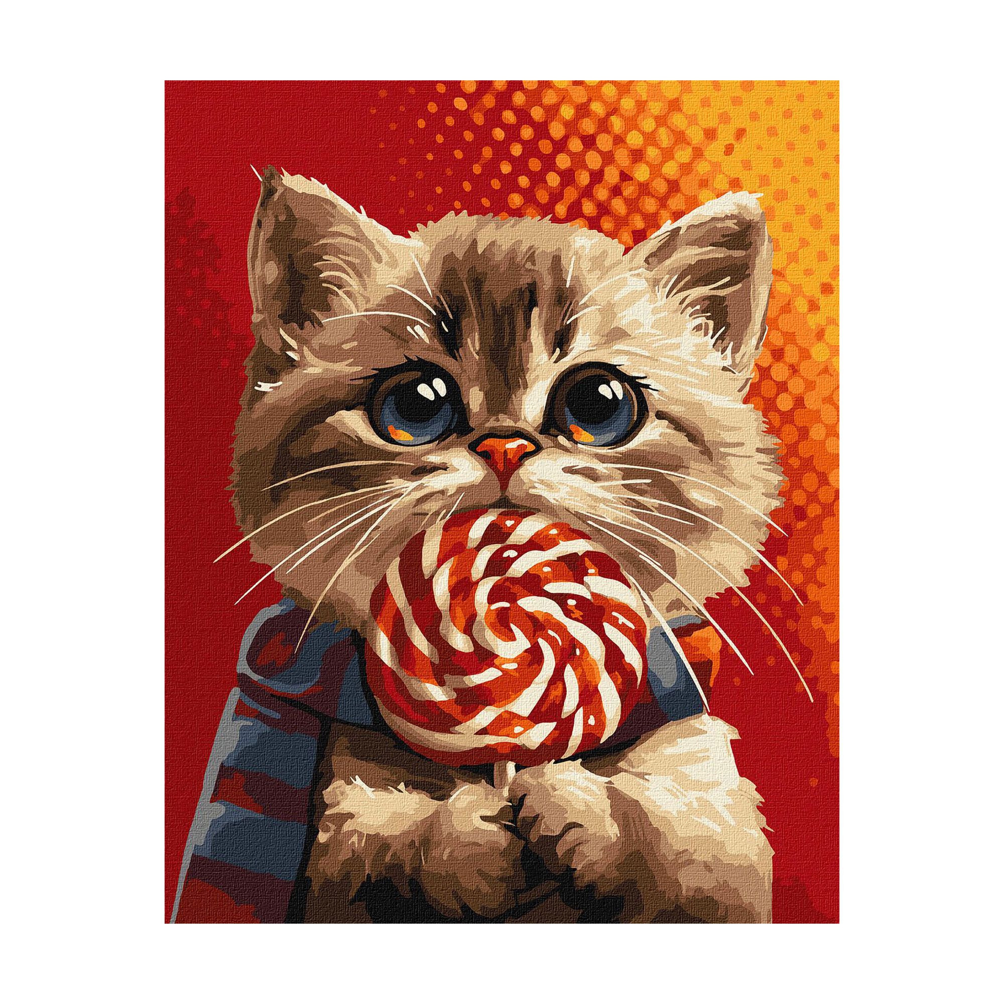 Картина за номерами Ideyka Котик із цукеркою, 40*50 см (KHO6594)
Картина за номерами Ideyka Котик із цукеркою, 40*50 см (KHO6594)