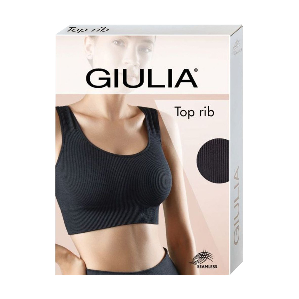 Безшовний топ жіночий Giulia Top Rib в рубчик, на широких бретелях, Poppy Seed, розмір S/M
Безшовний топ жіночий Giulia Top Rib в рубчик, на широких бретелях, Poppy Seed, розмір S/M