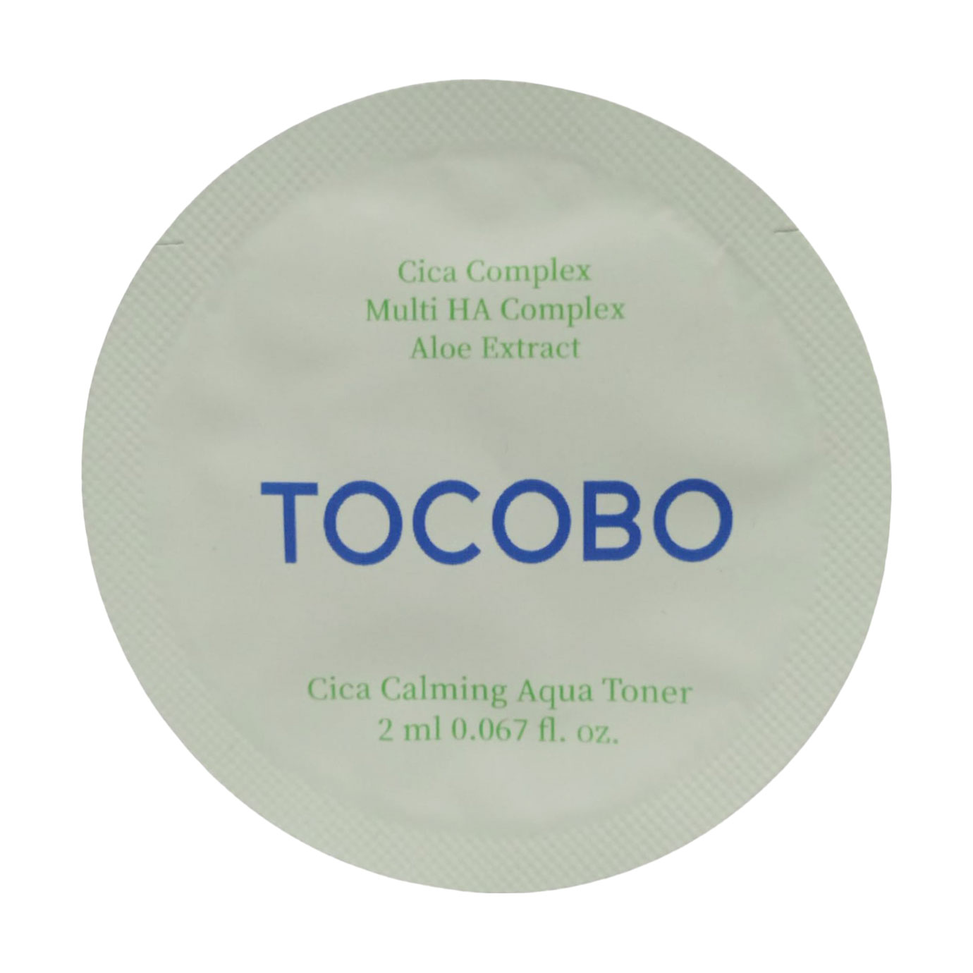 Заспокійливий тонер для обличчя Tocobo Cica Calming Aqua Toner з центелою, 2 мл (пробник)
Заспокійливий тонер для обличчя Tocobo Cica Calming Aqua Toner з центелою, 2 мл (пробник)