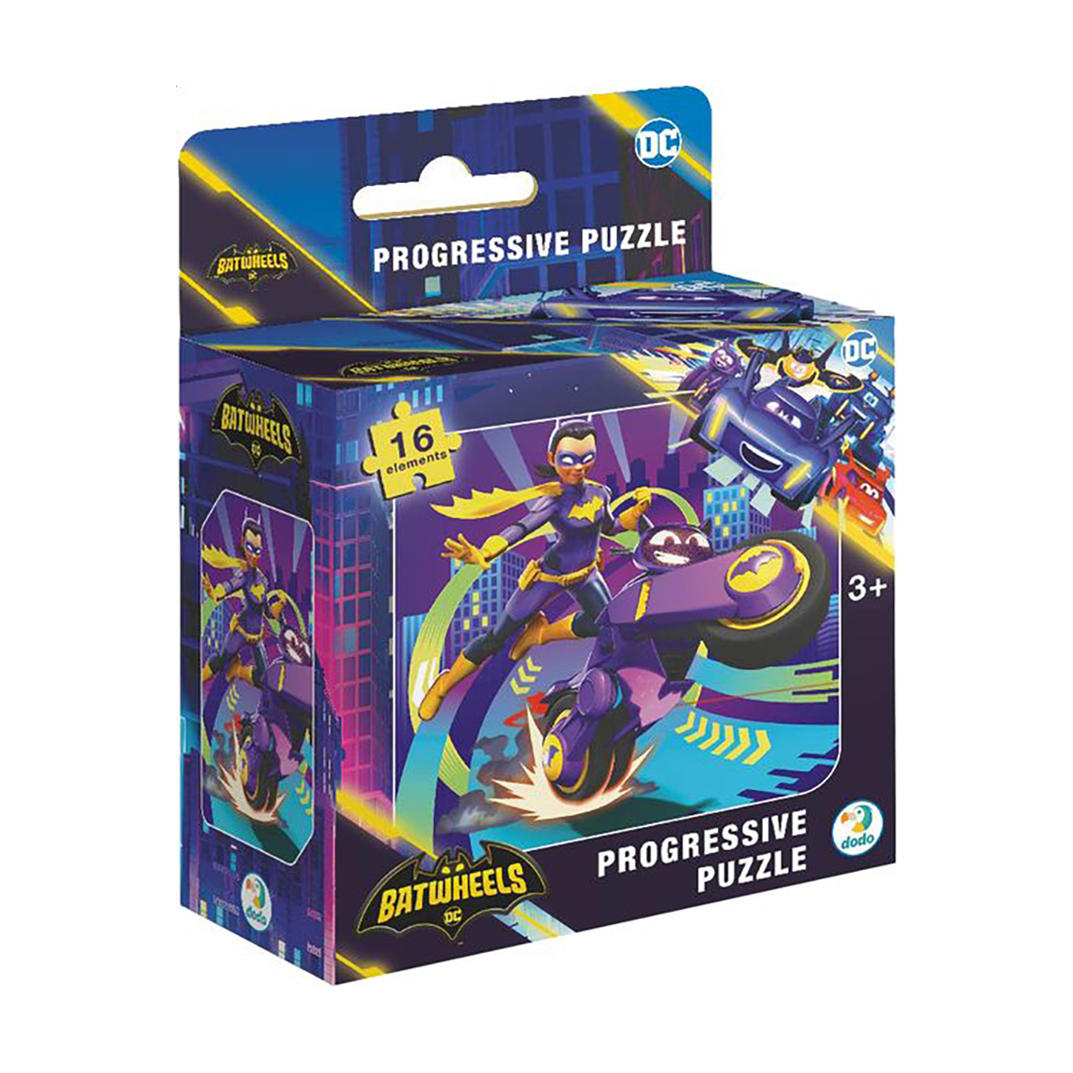 Пазли DoDo Batwheels Мотоцикл Бетгерл Бібі, 22*22 см, від 3 років, 16 елементів (200552)
Пазли DoDo Batwheels Мотоцикл Бетгерл Бібі, 22*22 см, від 3 років, 16 елементів (200552)