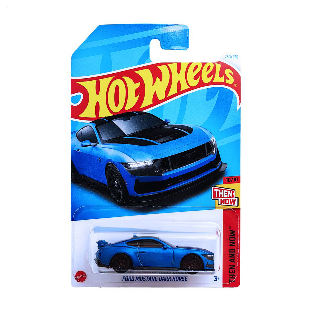 Базовий автомобіль Hot Wheels Ford Mustang Dark Horse, синій матовий, від 3 років, 11*3.5*11 см (5785)
Базовий автомобіль Hot Wheels Ford Mustang Dark Horse, синій матовий, від 3 років, 11*3.5*11 см (5785)