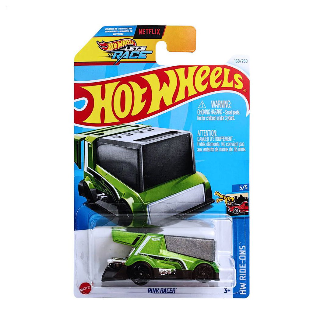 Базовий автомобіль Hot Wheels Rink Racer, салатовий, від 3 років, 11*3.5*11 см (5785)
Базовий автомобіль Hot Wheels Rink Racer, салатовий, від 3 років, 11*3.5*11 см (5785)
