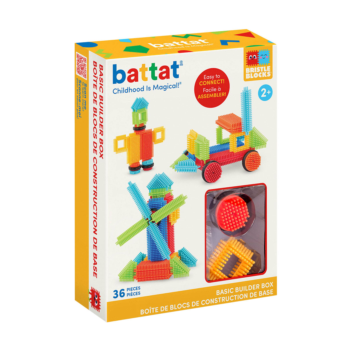 Конструктор Battat Lite серії Bristle Blocks Будівельник, 6*19*26 см, від 2 років, 36 деталей (BT3099Z)
Конструктор Battat Lite серії Bristle Blocks Будівельник, 6*19*26 см, від 2 років, 36 деталей (BT3099Z)