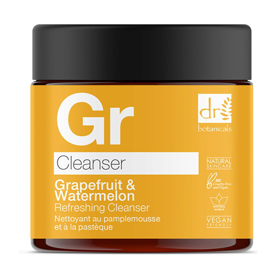 Освіжальний очищувальний засіб для обличчя Dr. Botanicals Grapefruit & Watermelon Refreshing Cleanser з грейпфрутом та кавуном, 60 мл
Освіжальний очищувальний засіб для обличчя Dr. Botanicals Grapefruit & Watermelon Refreshing Cleanser з грейпфрутом та кавуном, 60 мл