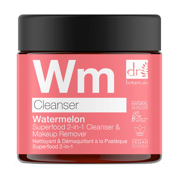 Очищувальний засіб для зняття макіяжу Dr. Botanicals Watermelon Superfood 2-in-1 Cleanser & Makeup Remover, 60 мл
Очищувальний засіб для зняття макіяжу Dr. Botanicals Watermelon Superfood 2-in-1 Cleanser & Makeup Remover, 60 мл