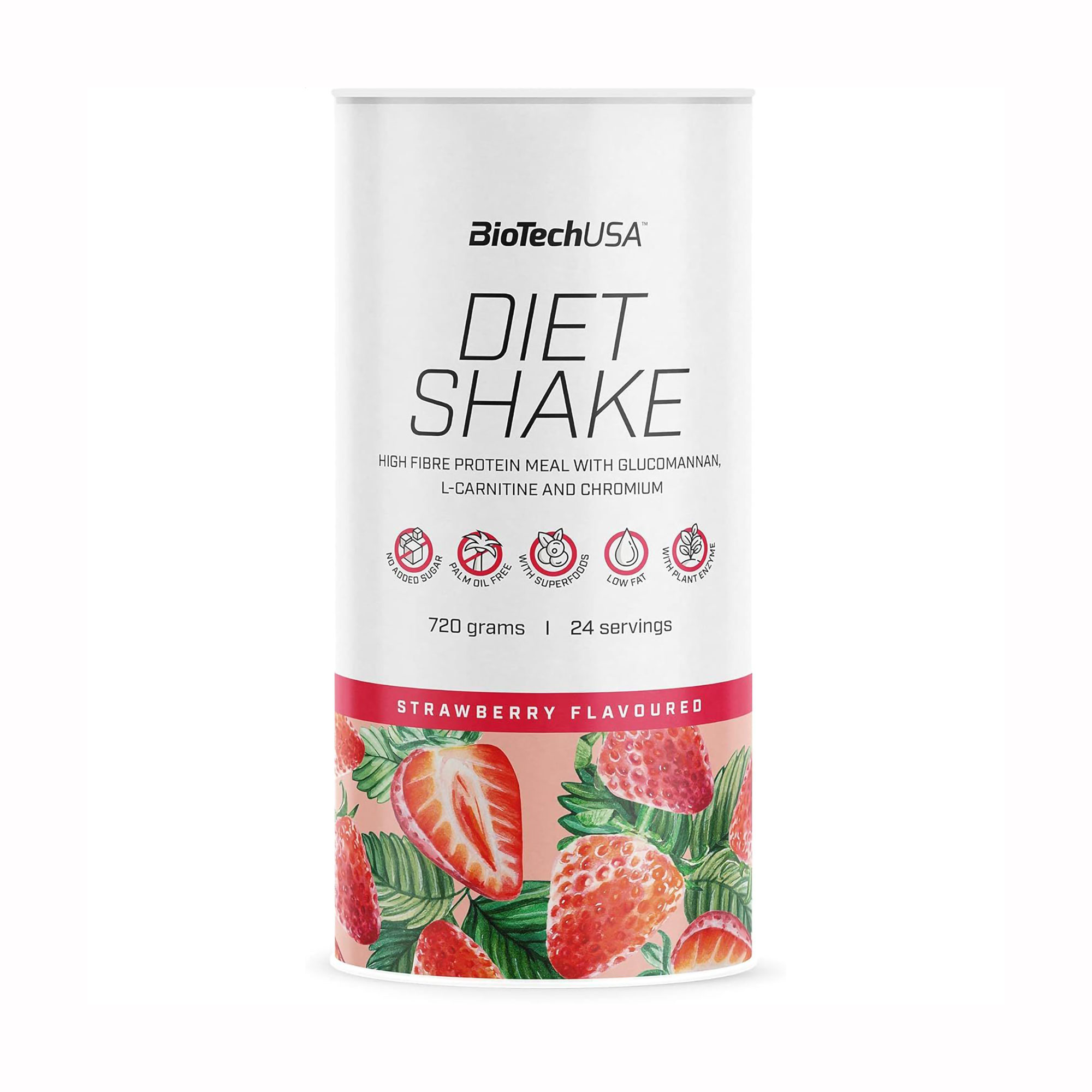 Протеїн BioTechUSA Diet Shake Полуниця, в порошку, 720 г
Протеїн BioTechUSA Diet Shake Полуниця, в порошку, 720 г
