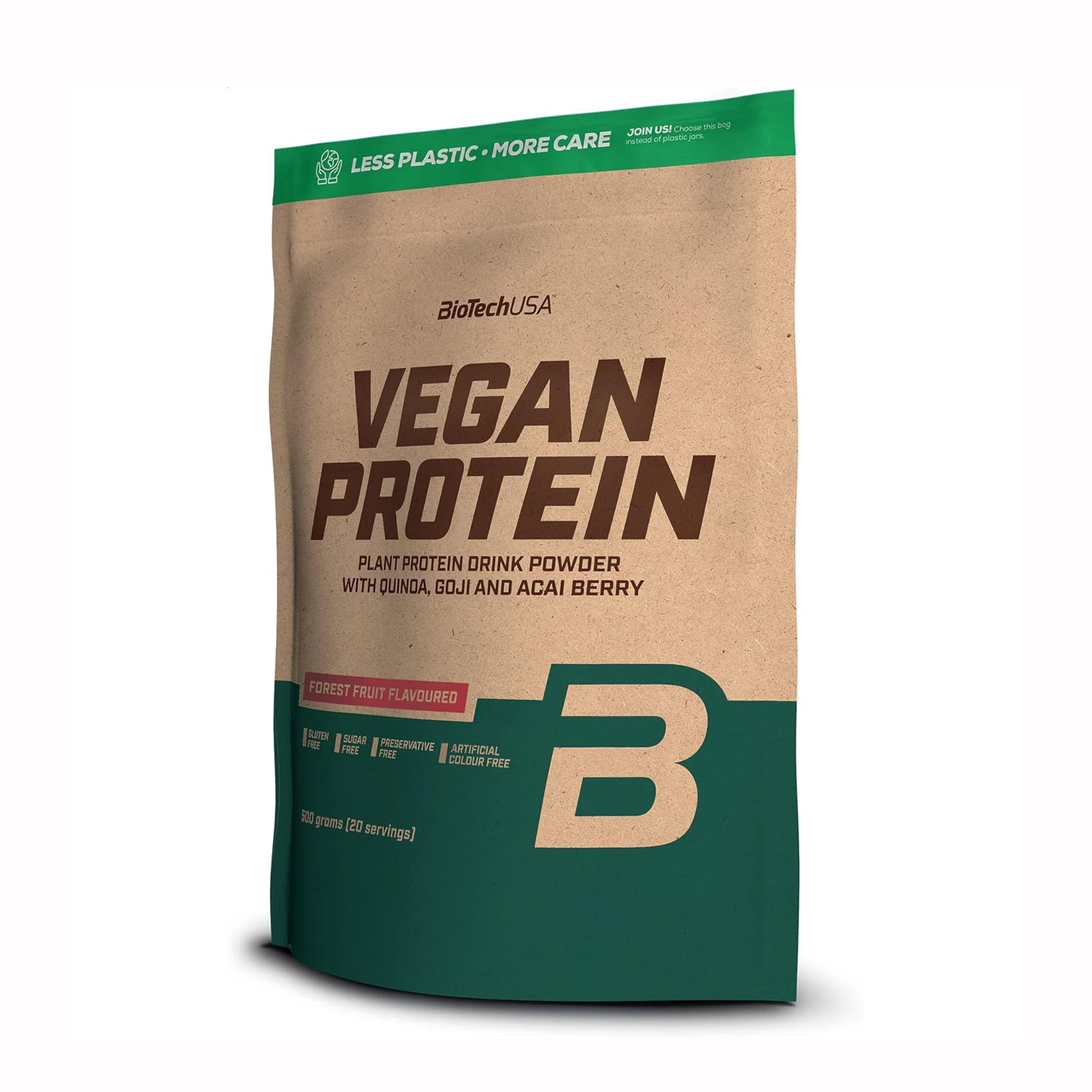 Протеїн BioTechUSA Vegan Protein Лісові фрукти, в порошку, 500 г
Протеїн BioTechUSA Vegan Protein Лісові фрукти, в порошку, 500 г