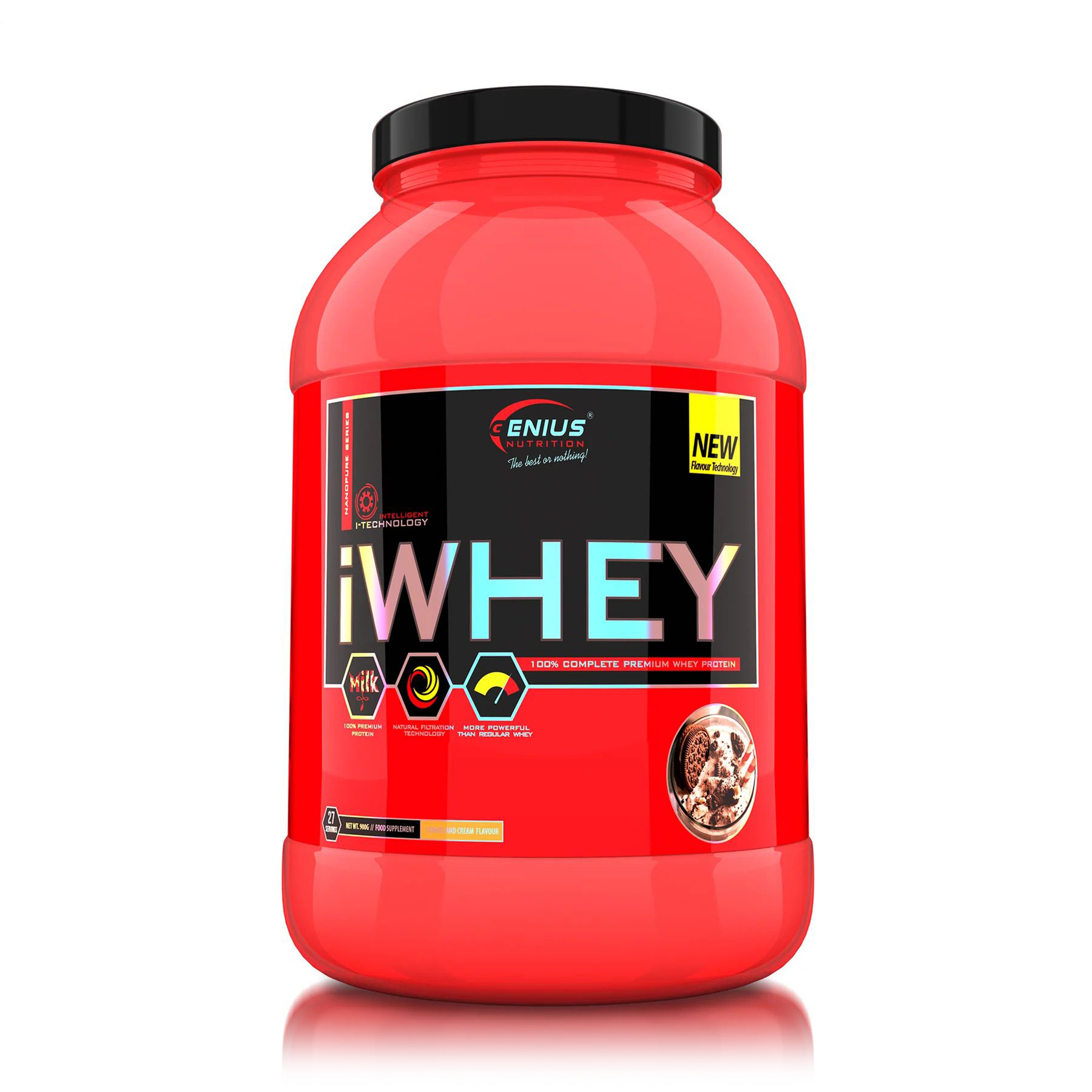 Протеїн Genius Nutrition iWhey Печиво з кремом, в порошку, 900 г
Протеїн Genius Nutrition iWhey Печиво з кремом, в порошку, 900 г