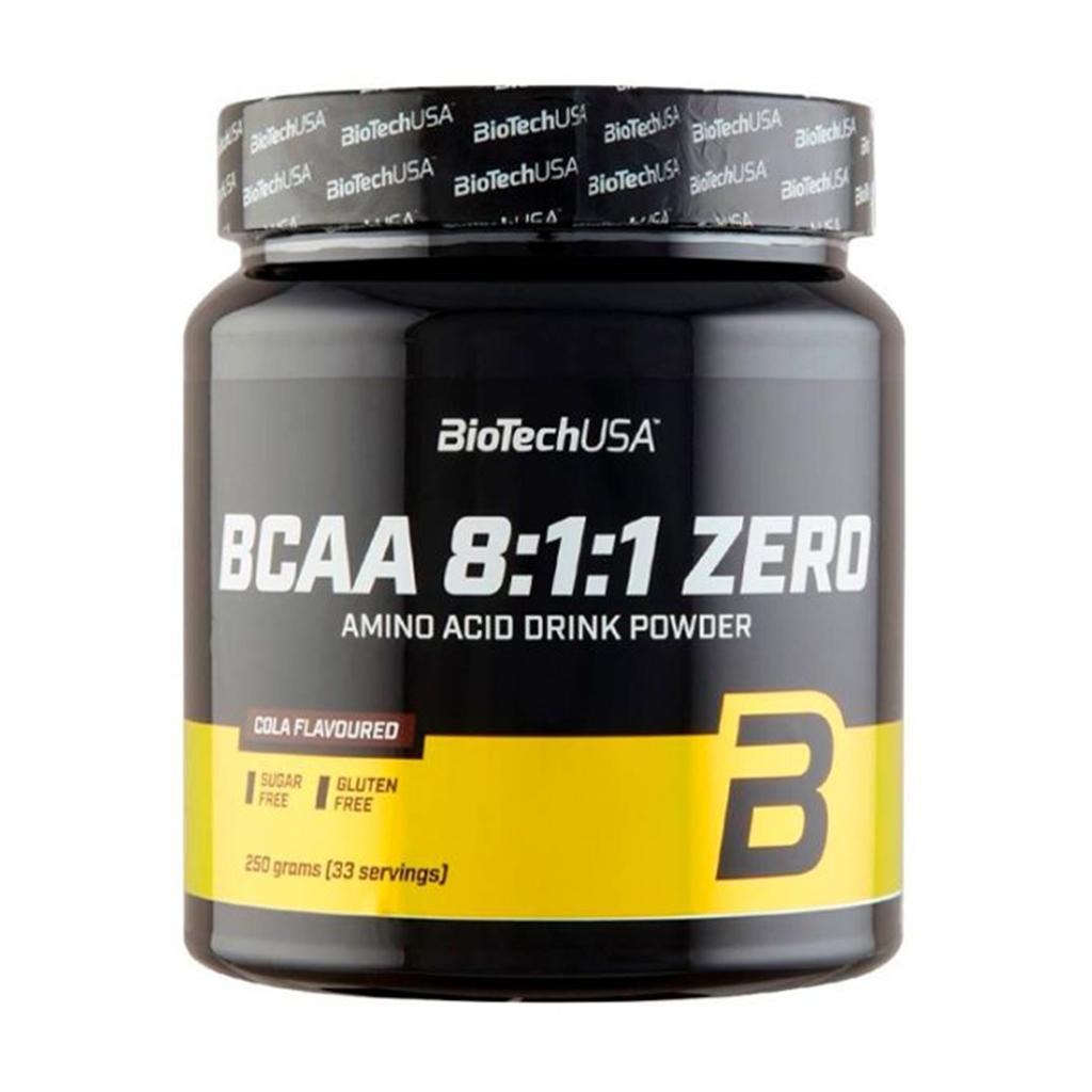 Амінокислоти BioTechUSA BCAA 8:1:1 Zero Кола, в порошку, 250 г
Амінокислоти BioTechUSA BCAA 8:1:1 Zero Кола, в порошку, 250 г