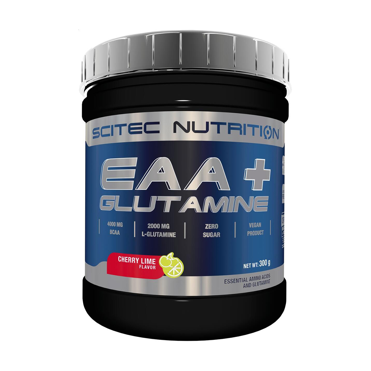 Амінокислоти Scitec Nutrition EAA + Glutamine Вишня-лайм, в порошку, 300 г
Амінокислоти Scitec Nutrition EAA + Glutamine Вишня-лайм, в порошку, 300 г