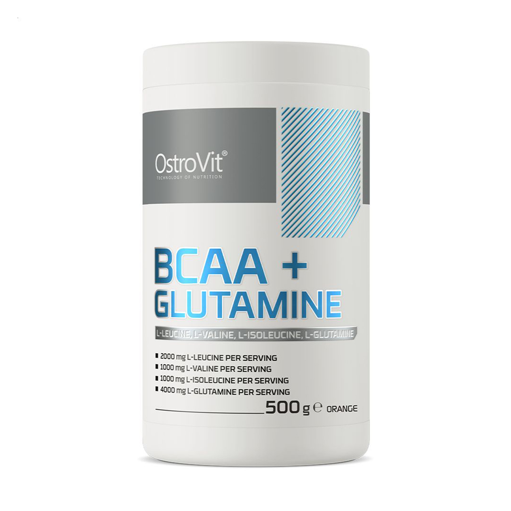 Амінокислоти BCAA + L-Глютамін OstroVit BCAA + Glutamine зі смаком апельсину, в порошку, 500 г
Амінокислоти BCAA + L-Глютамін OstroVit BCAA + Glutamine зі смаком апельсину, в порошку, 500 г