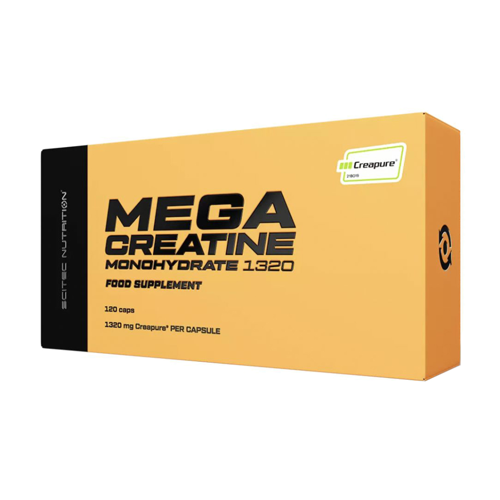 Креатин Scitec Nutrition Mega Creatine Monohydrate 1320, 120 капсул
Креатин Scitec Nutrition Mega Creatine Monohydrate 1320, 120 капсул