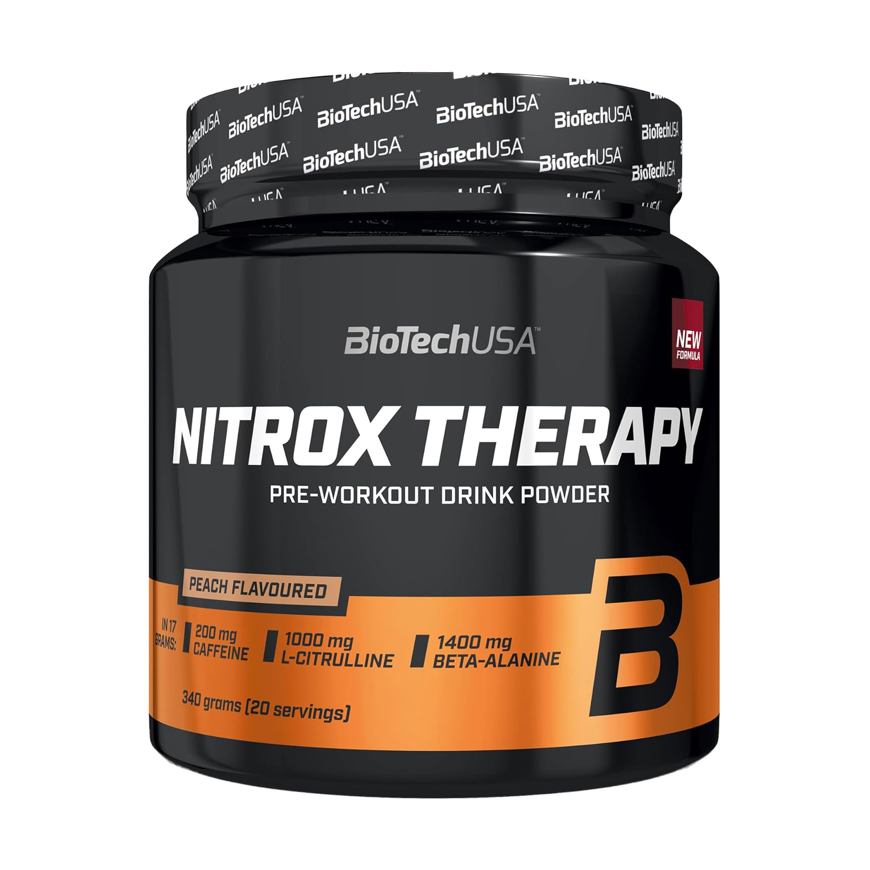 Передтренувальний комплекс BioTechUSA Nitrox Therapy Персик, в порошку, 340 г
Передтренувальний комплекс BioTechUSA Nitrox Therapy Персик, в порошку, 340 г
