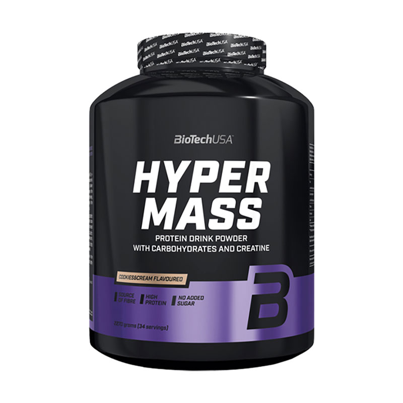 Гейнер BioTech USA Hyper Mass Печиво з кремом, в порошку, 2.27 кг
Гейнер BioTech USA Hyper Mass Печиво з кремом, в порошку, 2.27 кг