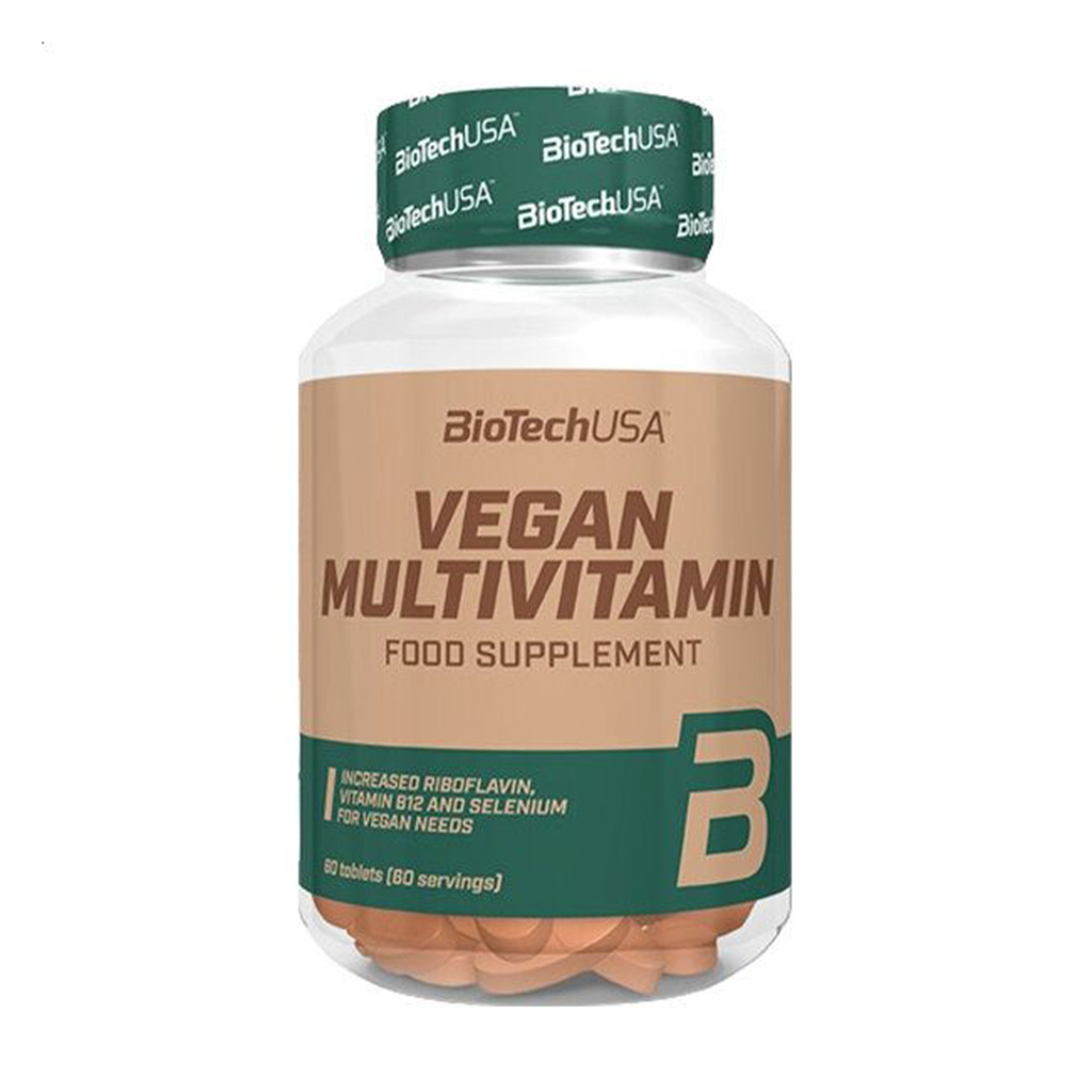 Вітамінно-мінеральний комплекс BioTechUSA Vegan Multivitamin, 60 таблеток
Вітамінно-мінеральний комплекс BioTechUSA Vegan Multivitamin, 60 таблеток