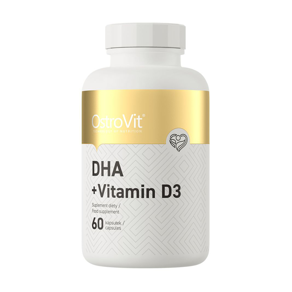 Уцінка! Докозагексаєнова кислота та вітамін Д3 OstroVit DHA + Vitamin D3, 60 капсул
Уцінка! Докозагексаєнова кислота та вітамін Д3 OstroVit DHA + Vitamin D3, 60 капсул