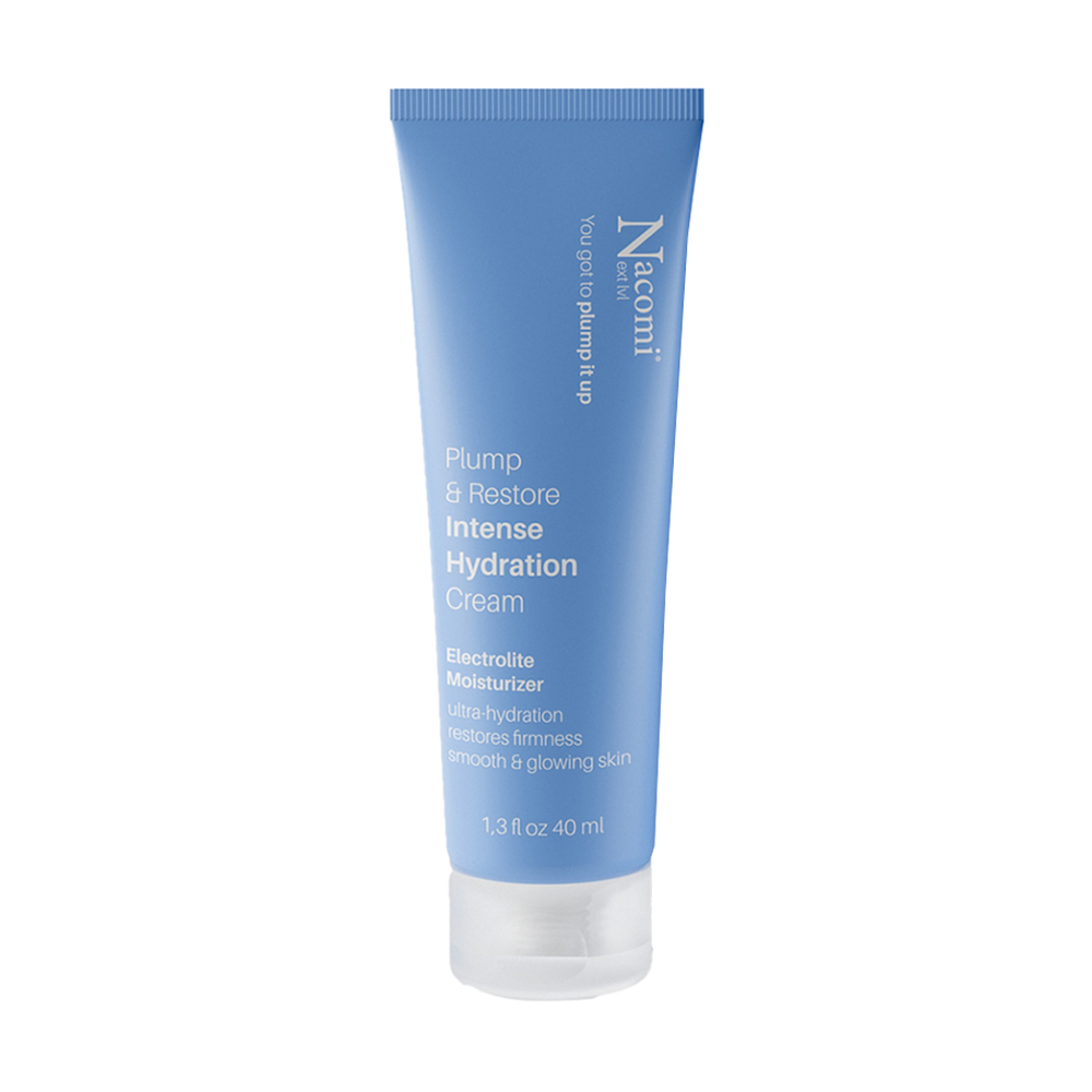 Інтенсивний зволожувальний крем для обличчя Nacomi Next Level Plump & Restore Intense Hydration Cream, 40 мл
Інтенсивний зволожувальний крем для обличчя Nacomi Next Level Plump & Restore Intense Hydration Cream, 40 мл