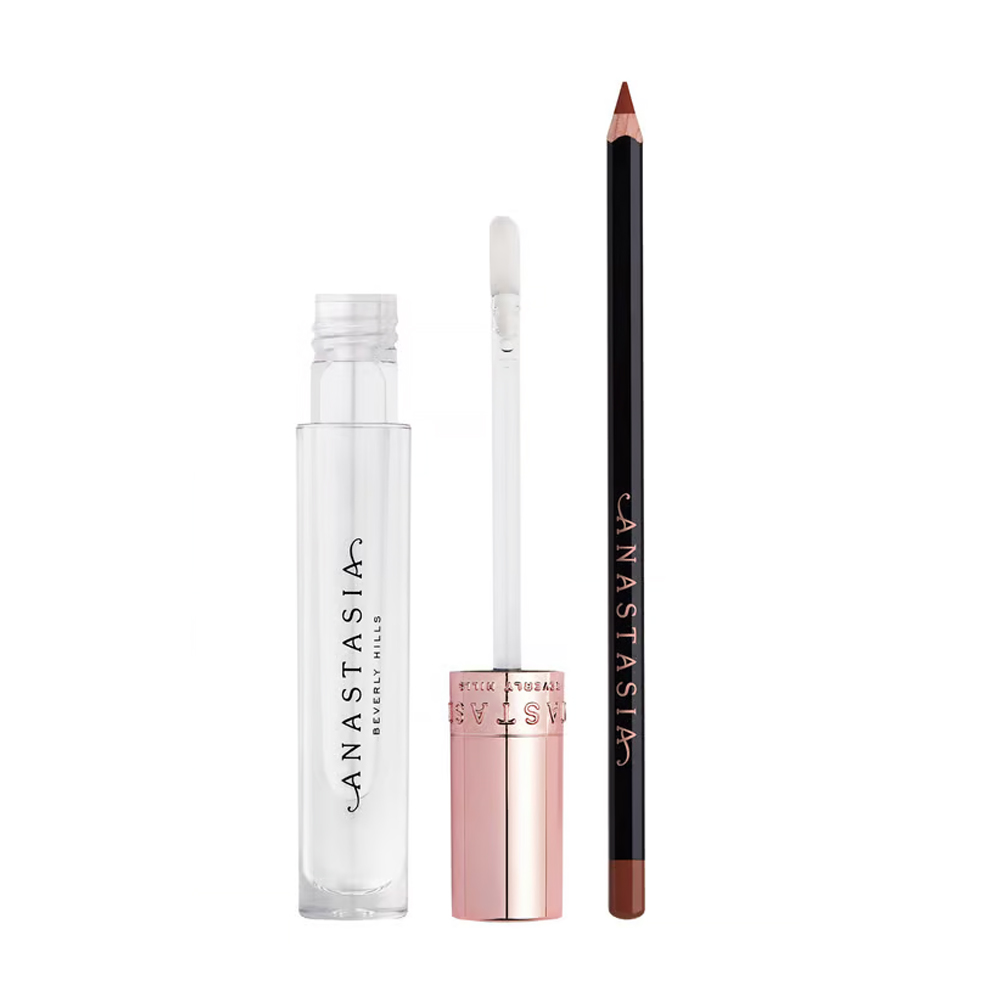 Набір для губ Anastasia Beverly Hills Pout Master Sculpted Lip Duo (блиск для губ, 4.8 мл + олівець для губ, 1.49 г)
Набір для губ Anastasia Beverly Hills Pout Master Sculpted Lip Duo (блиск для губ, 4.8 мл + олівець для губ, 1.49 г)
