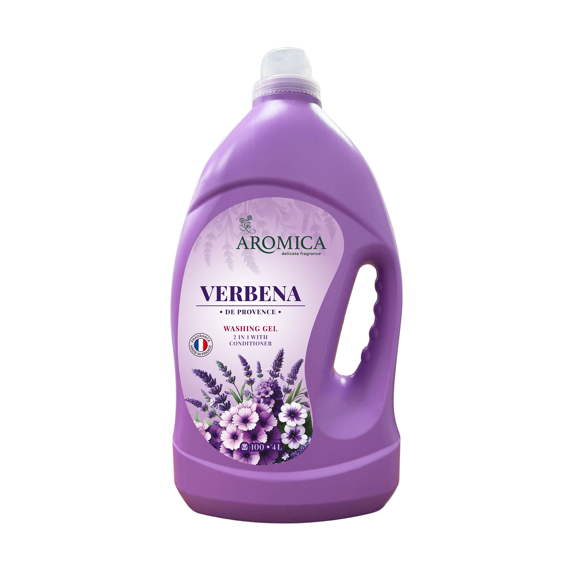 Уцінка! Рідкий засіб для прання Aromica Verbena de Provence для білих та кольорових речей, 100 циклів прання, 4 л
Уцінка! Рідкий засіб для прання Aromica Verbena de Provence для білих та кольорових речей, 100 циклів прання, 4 л