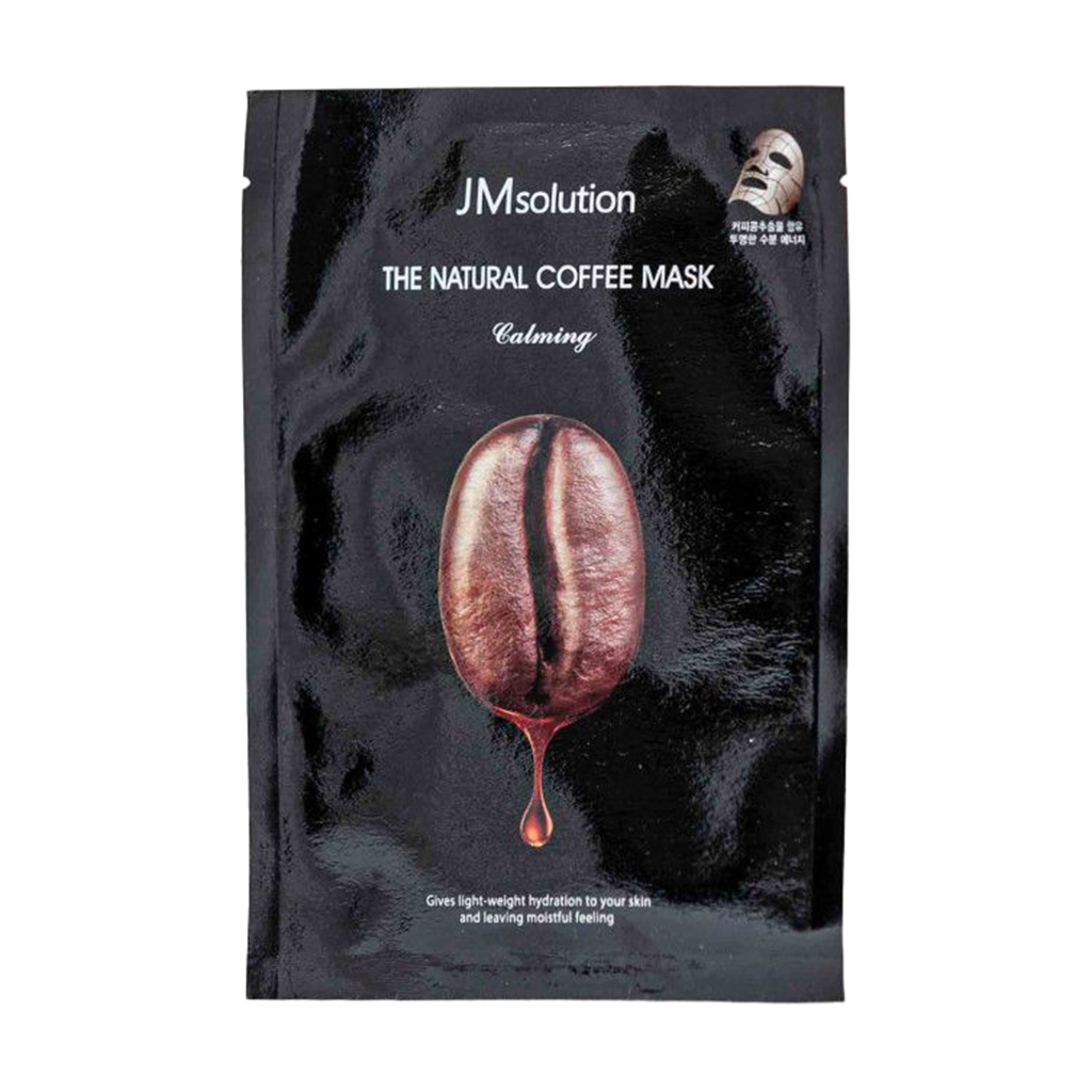 Заспокійлива тканинна маска для обличчя JMsolution The Natural Coffee Mask Calming з екстрактом кави, 30 мл
Заспокійлива тканинна маска для обличчя JMsolution The Natural Coffee Mask Calming з екстрактом кави, 30 мл