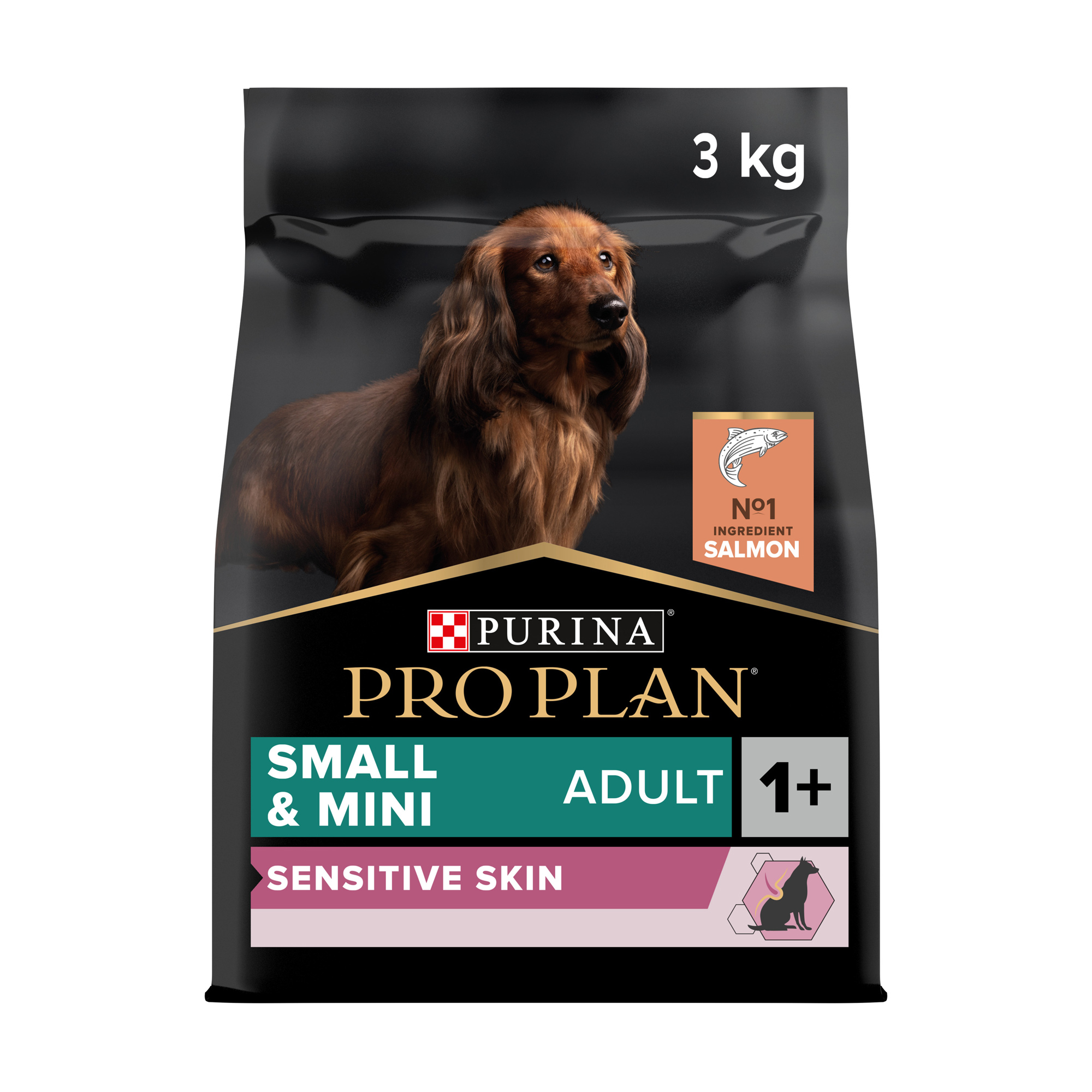 Сухий корм для собак дрібних порід від 1 року Pro Plan Small & Mini Adult 1+ Sensitive Skin з чутливою шкірою, з лососем, 3 кг
Сухий корм для собак дрібних порід від 1 року Pro Plan Small & Mini Adult 1+ Sensitive Skin з чутливою шкірою, з лососем, 3 кг