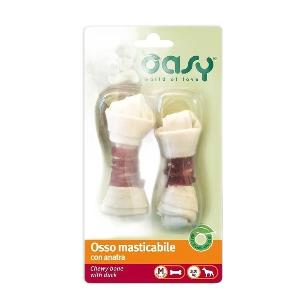 Уцінка! Ласощі для собак Oasy Chewy Bone M з качкою, 54 г
Уцінка! Ласощі для собак Oasy Chewy Bone M з качкою, 54 г