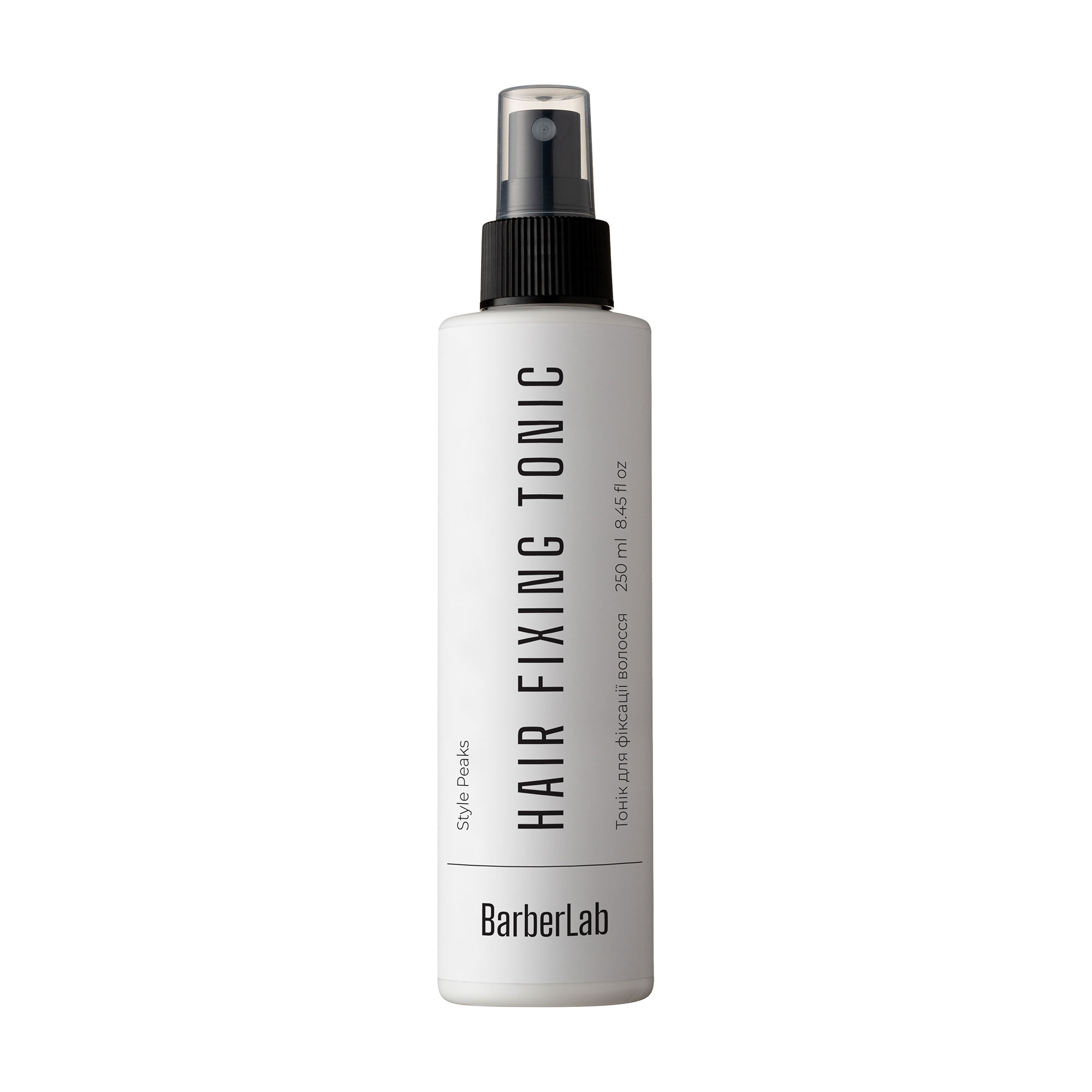 Тонік для фіксації волосся BarberLab Style Peaks Hair Fixing Tonic, 250 мл
Тонік для фіксації волосся BarberLab Style Peaks Hair Fixing Tonic, 250 мл