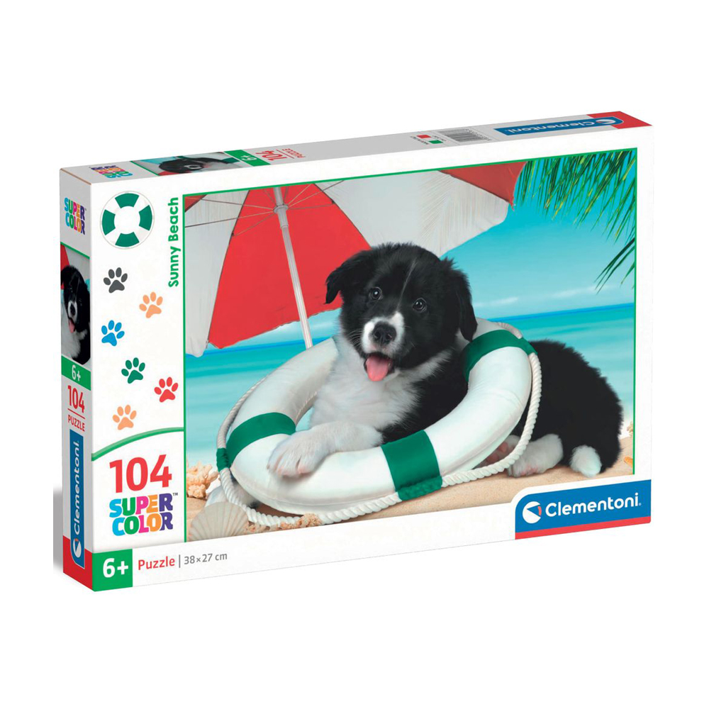 Пазли Clementoni Sunny Beach, 38*27 см, від 6 років, 104 елементи (25767)
Пазли Clementoni Sunny Beach, 38*27 см, від 6 років, 104 елементи (25767)