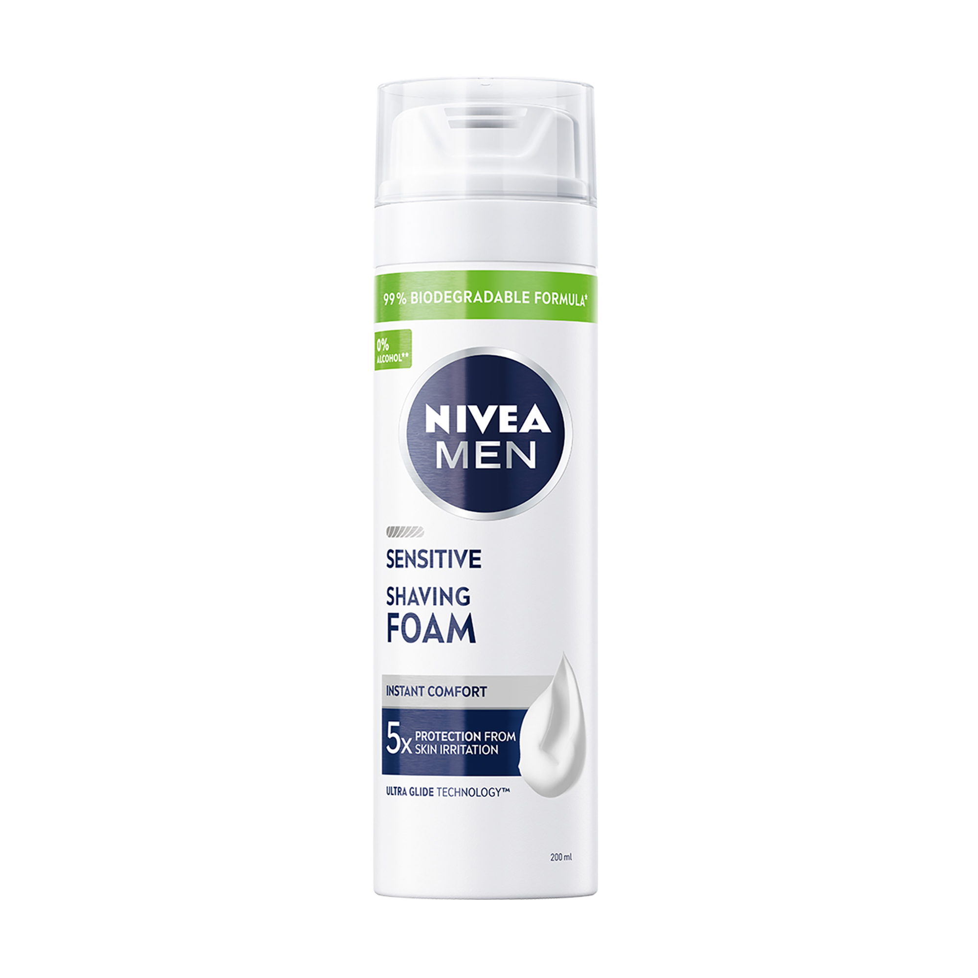 Піна для гоління NIVEA MEN для чутливої шкіри 200 мл
Піна для гоління NIVEA MEN для чутливої шкіри 200 мл