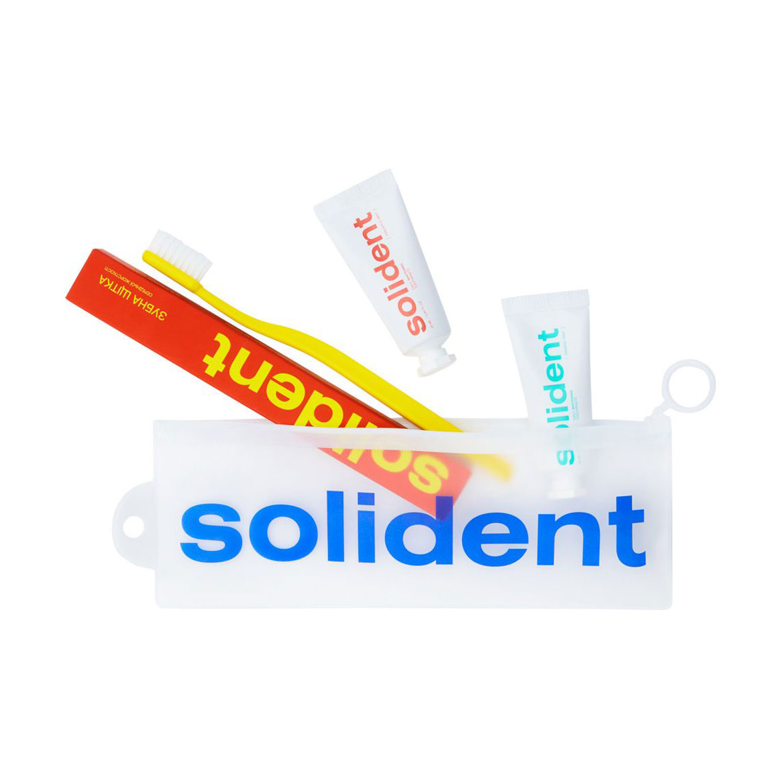 Набір для подорожей Solident Mint & Pineapple (зубна паста, 2*25 мл + зубна щітка, 1 шт + косметичка, 1 шт)
Набір для подорожей Solident Mint & Pineapple (зубна паста, 2*25 мл + зубна щітка, 1 шт + косметичка, 1 шт)