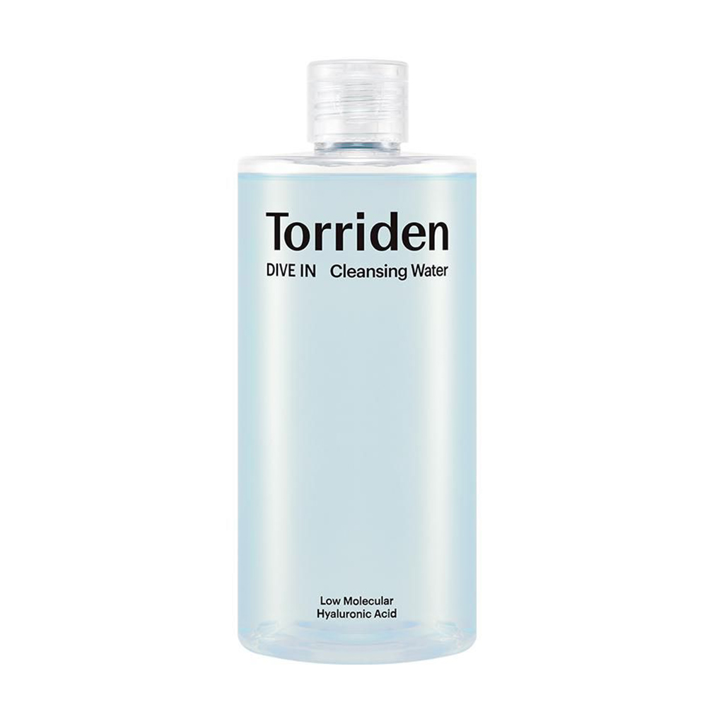 Очищувальна вода Torriden Dive-In Cleansing Water з низькомолекулярною гіалуроновою кислотою, 400 мл
Очищувальна вода Torriden Dive-In Cleansing Water з низькомолекулярною гіалуроновою кислотою, 400 мл