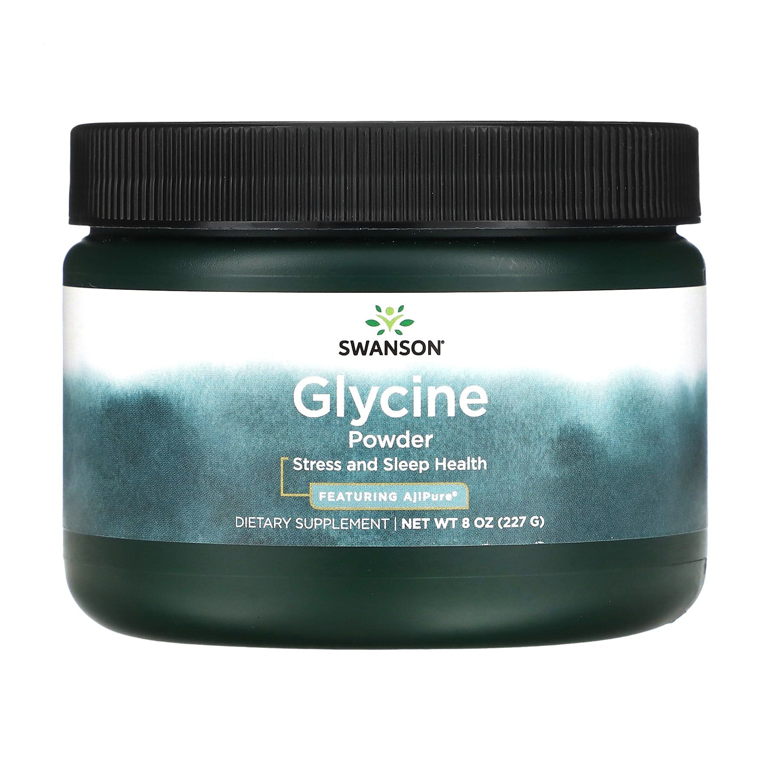 Гліцин Swanson Glycine Powder Featuring AjiPure в порошку, 227 г
Гліцин Swanson Glycine Powder Featuring AjiPure в порошку, 227 г