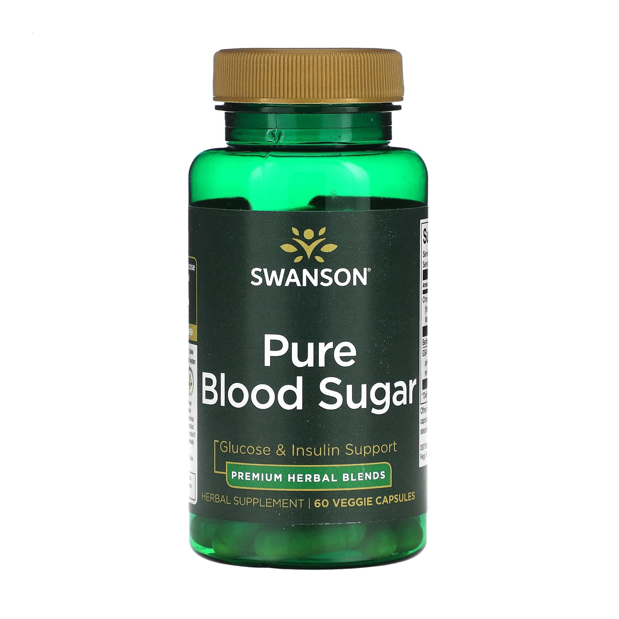 Підтримка рівню глюкози та інсуліну Swanson Pure Blood Sugar, 60 веганських капсул
Підтримка рівню глюкози та інсуліну Swanson Pure Blood Sugar, 60 веганських капсул