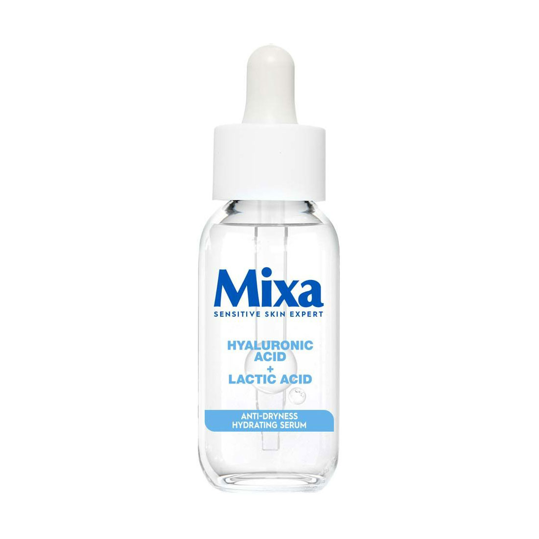 Уцінка! Зволожувальна сироватка для обличчя Mixa Anti-Dryness Hydrating Serum для сухої та чутливої шкіри, з гіалуроновою та молочною кислотою, 30 мл
Уцінка! Зволожувальна сироватка для обличчя Mixa Anti-Dryness Hydrating Serum для сухої та чутливої шкіри, з гіалуроновою та молочною кислотою, 30 мл