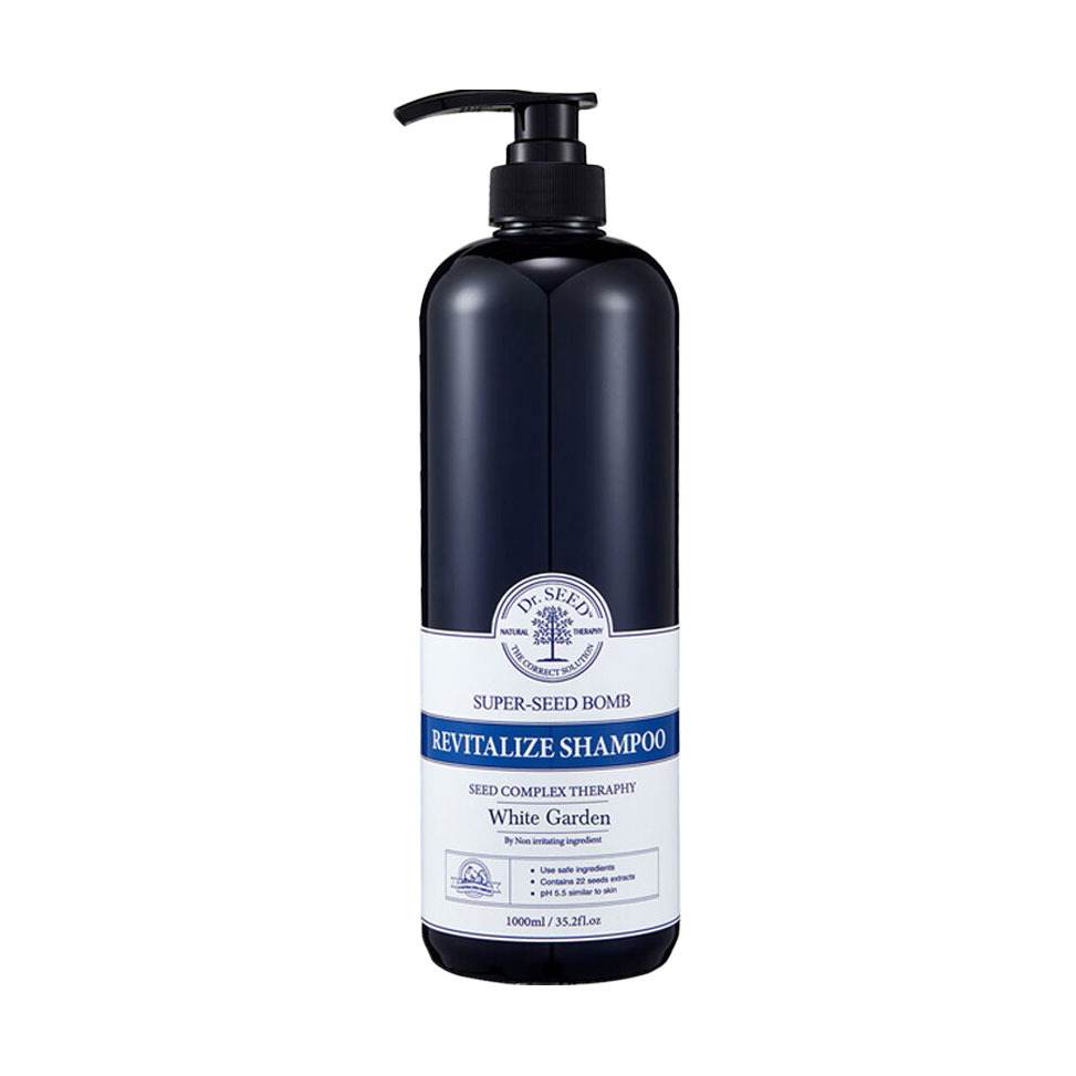 Уцінка! Шампунь для волосся Dr. Seed Super-Seed Bomb Revitalize Shampoo White Garden, 1 л
Уцінка! Шампунь для волосся Dr. Seed Super-Seed Bomb Revitalize Shampoo White Garden, 1 л