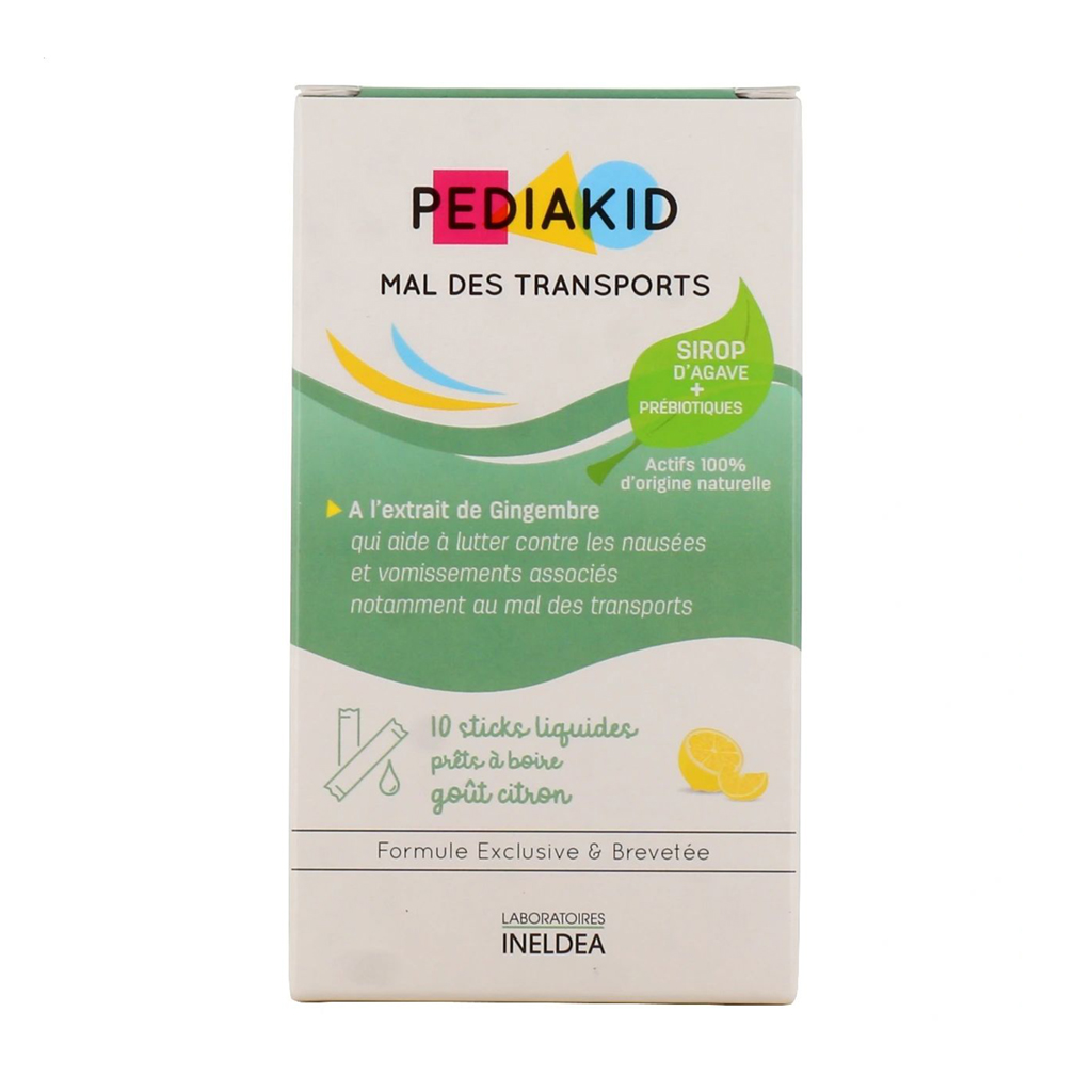 Засіб від нудоти, блювоти, захитування в транспорті для дітей Pediakid Mal Des Transports в стіках, 10 шт
Засіб від нудоти, блювоти, захитування в транспорті для дітей Pediakid Mal Des Transports в стіках, 10 шт