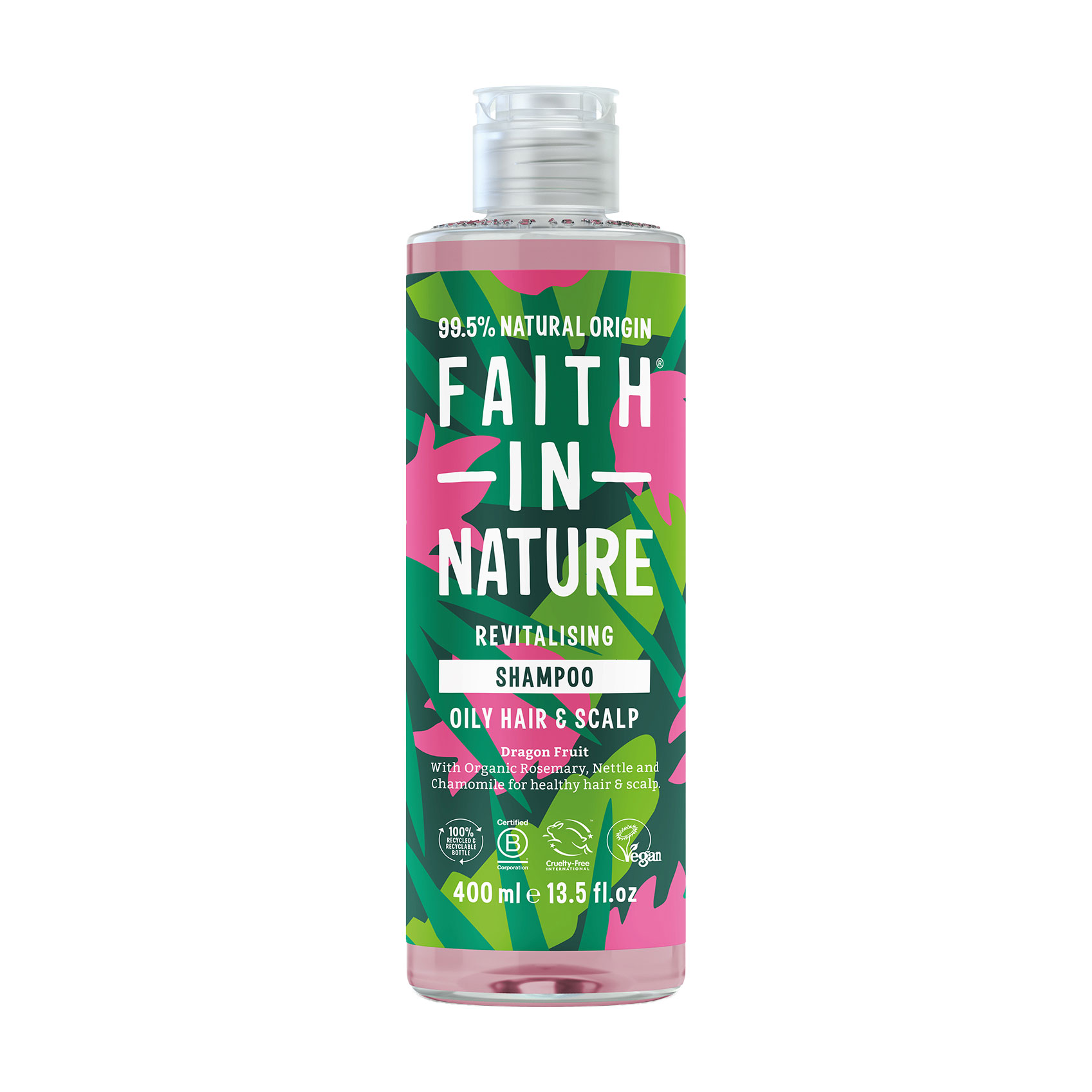 Уцінка! Шампунь Faith In Nature Revitalising Shampoo для жирного волосся та шкіри голови, з фруктом дракона, 400 мл
Уцінка! Шампунь Faith In Nature Revitalising Shampoo для жирного волосся та шкіри голови, з фруктом дракона, 400 мл