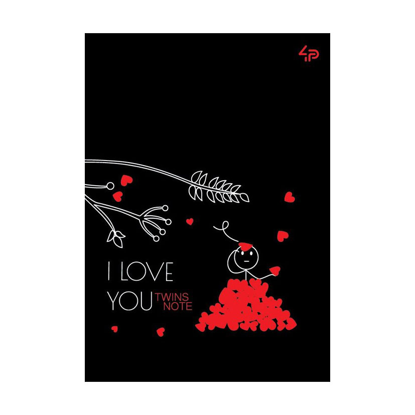Блокнот 4Profi Twins Series Love You A5 клітинка, 40 аркушів, 14.5*21 см (904389)
Блокнот 4Profi Twins Series Love You A5 клітинка, 40 аркушів, 14.5*21 см (904389)