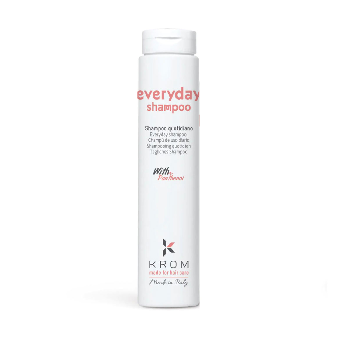 Уцінка! Шампунь Krom Everyday Shampoo для щоденного догляду за волоссям, з пантенолом, 250 мл
Уцінка! Шампунь Krom Everyday Shampoo для щоденного догляду за волоссям, з пантенолом, 250 мл