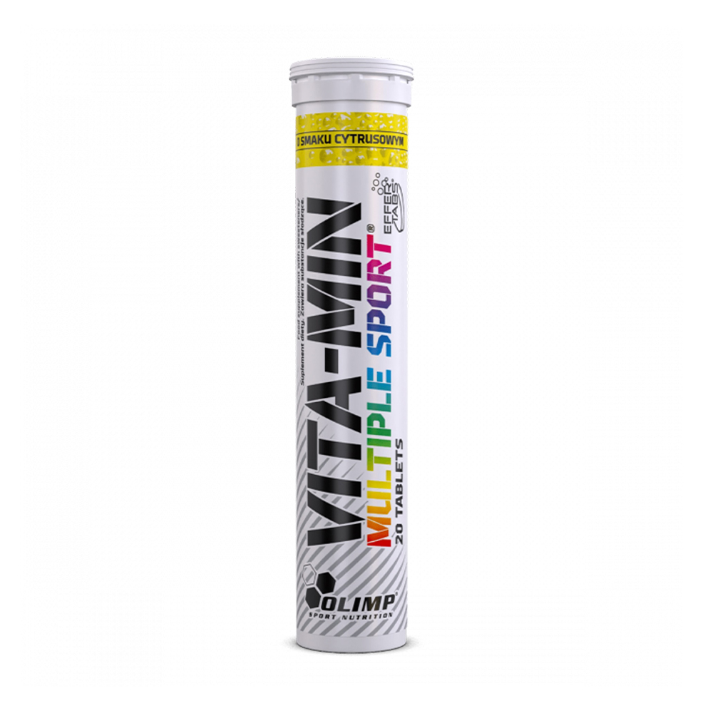 Вітамінно-мінеральний комплекс Olimp Sport Nutrition Vita-Min Multiple Sport зі смаком лимону, 20 шипучих таблеток
Вітамінно-мінеральний комплекс Olimp Sport Nutrition Vita-Min Multiple Sport зі смаком лимону, 20 шипучих таблеток