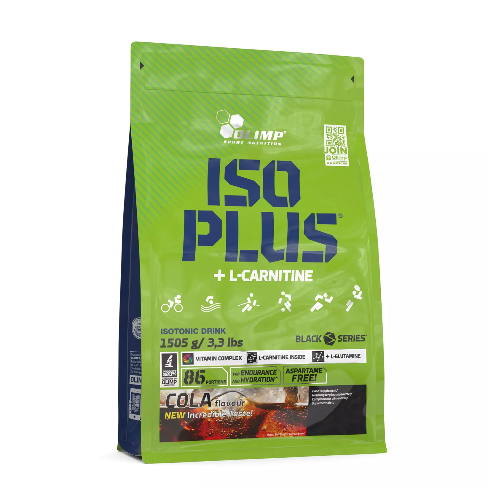Передтренувальний комплекс Olimp Sport Nutrition Iso Plus Powder Кола, в порошку, 1.505 кг
Передтренувальний комплекс Olimp Sport Nutrition Iso Plus Powder Кола, в порошку, 1.505 кг