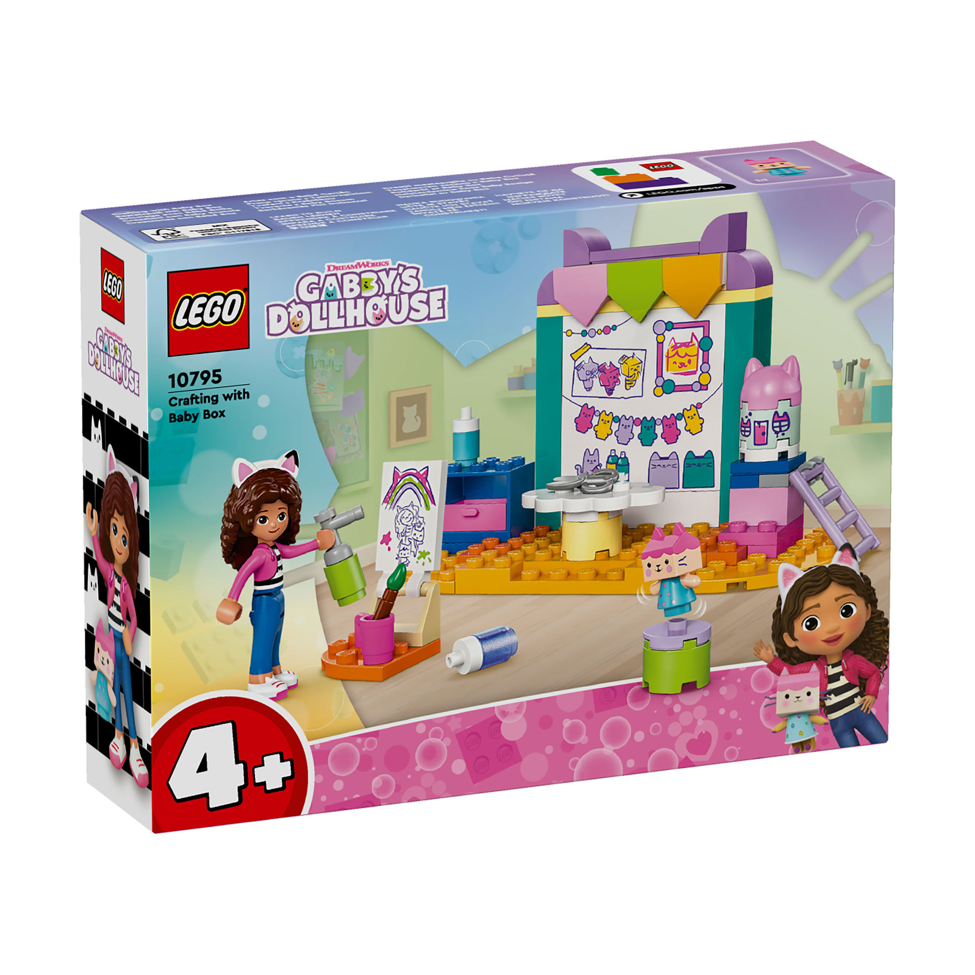 Конструктор LEGO Gabby's Dollhouse Майструємо з Доцею-Бокс, 60 деталей, від 4 років (10795)
Конструктор LEGO Gabby's Dollhouse Майструємо з Доцею-Бокс, 60 деталей, від 4 років (10795)